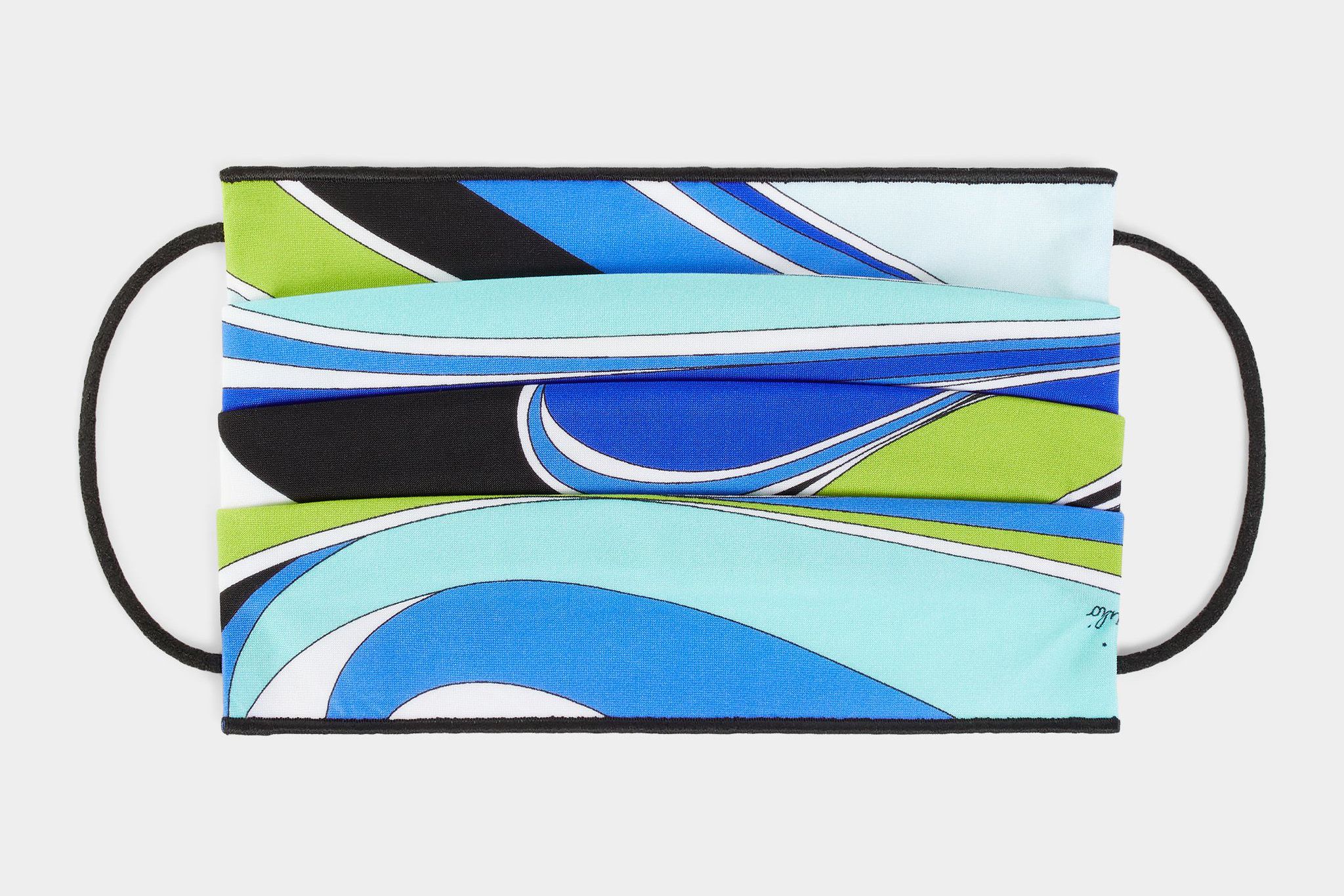 Emilio Pucci Badea Print Face Mask