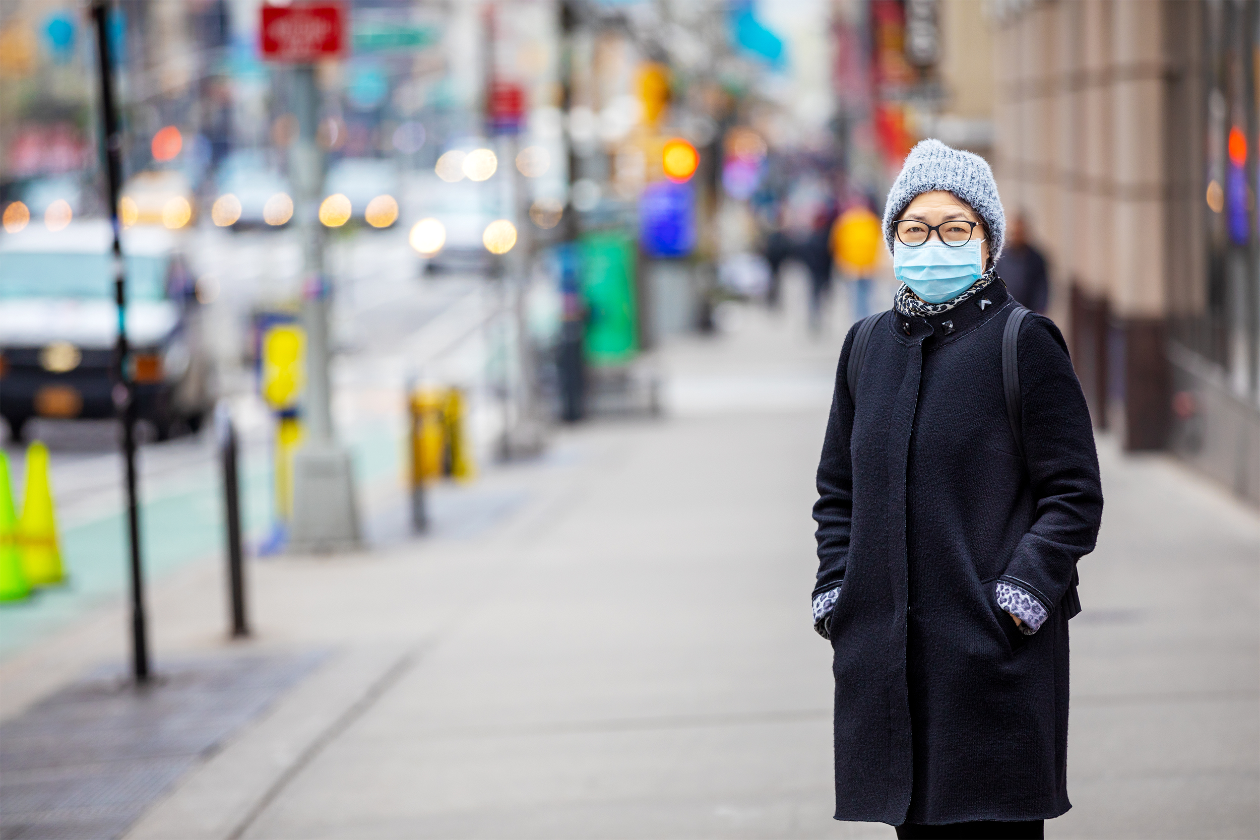senior woman in new york