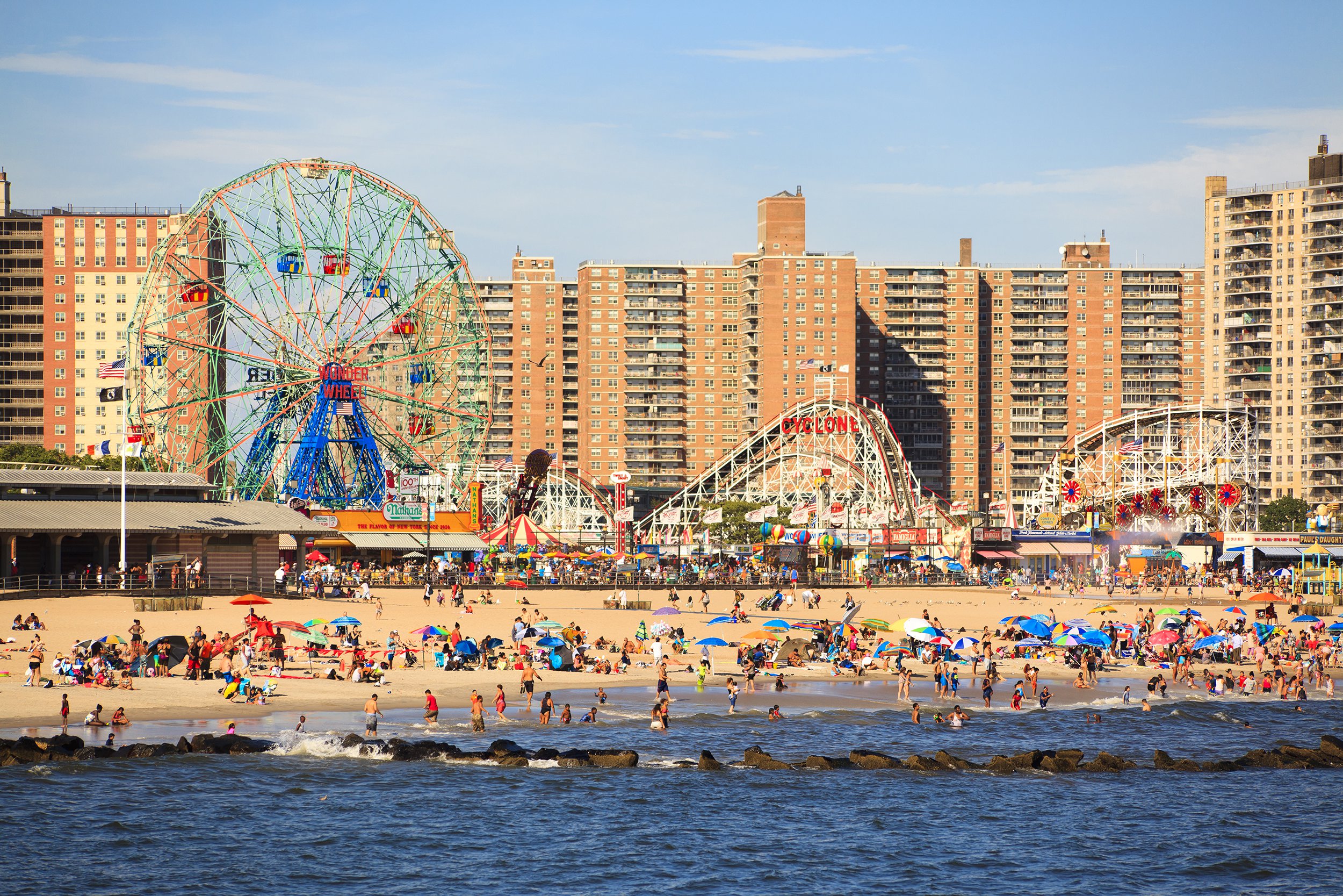 Coney Island in New York, NY