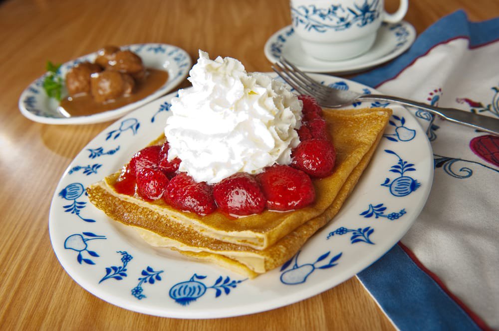 Al Johnson's Swedish Restaurant & Butik in Sister Bay, Wisconsin
