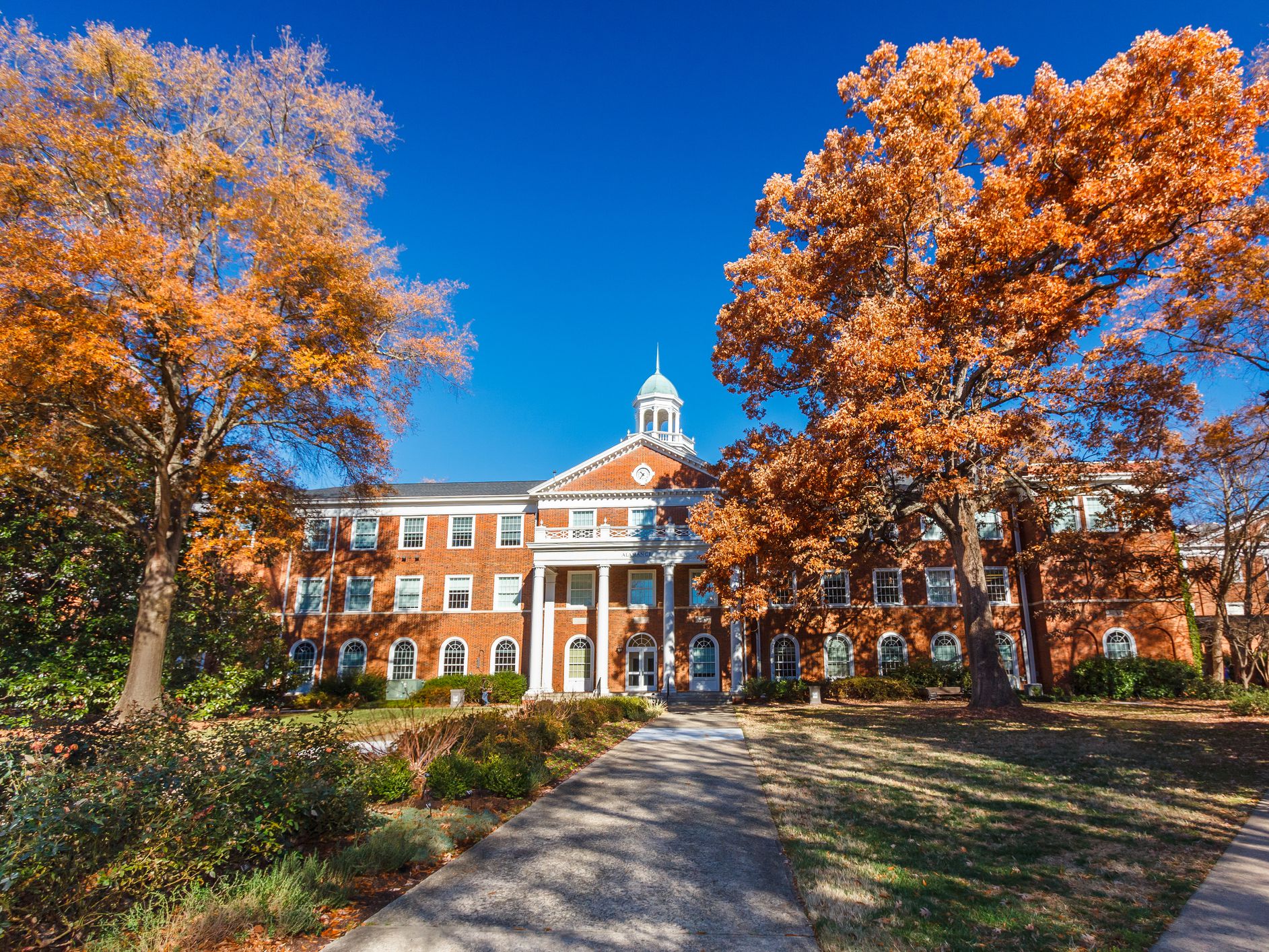 Alamance Building on December 1, 2014 at Elon University in Elon, North Carolina.