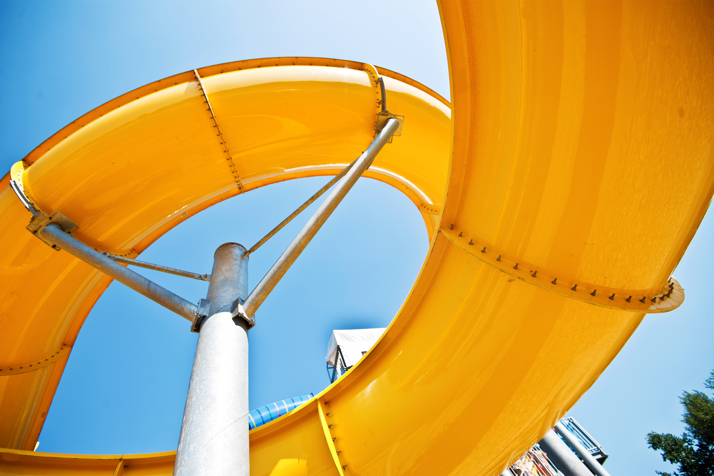 water slide