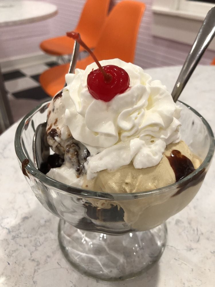 ice cream at Creole Creamery in New Orleans, Louisiana
