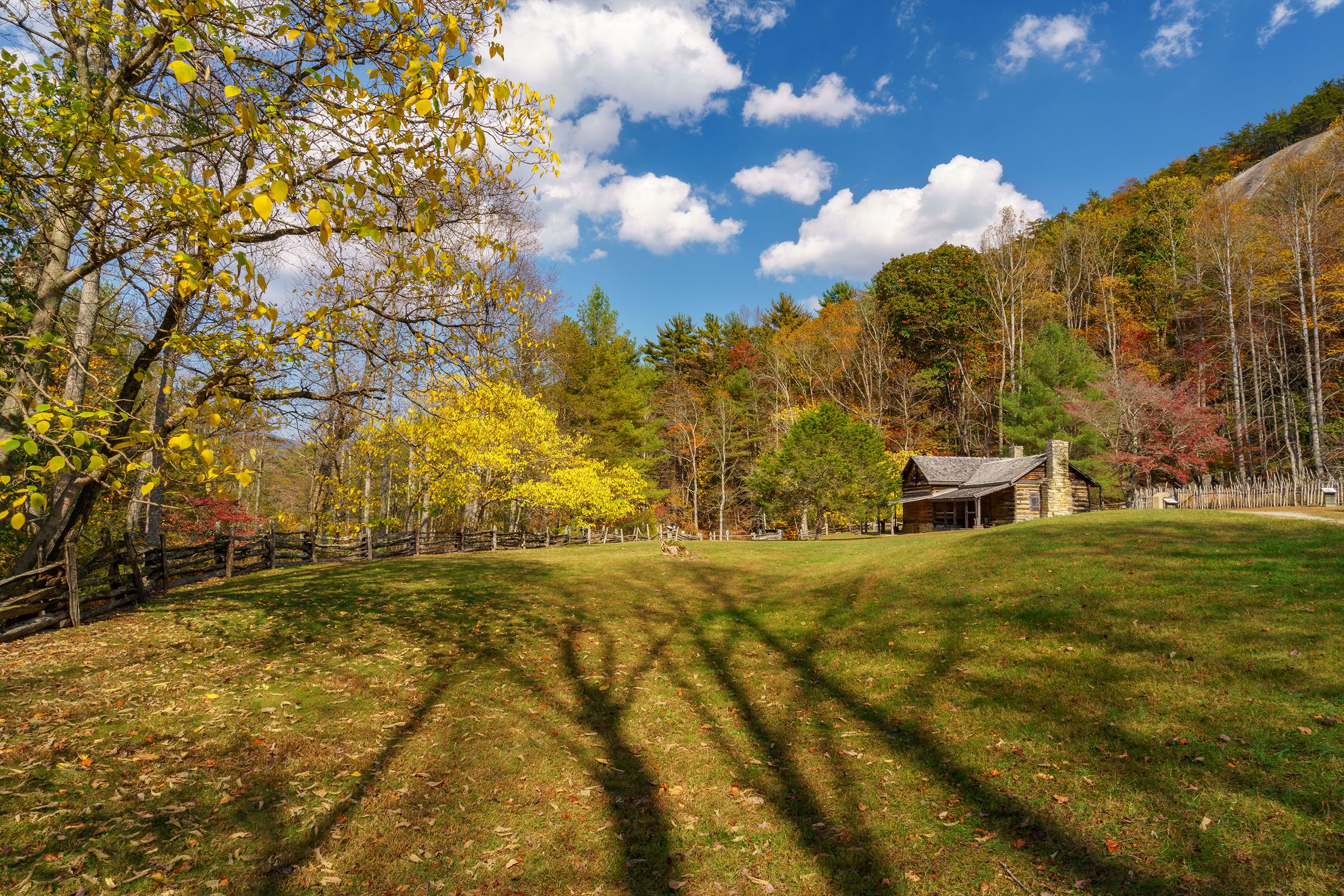 Hutchinson Homestead at Stone Mountain State Park, North Carolina
