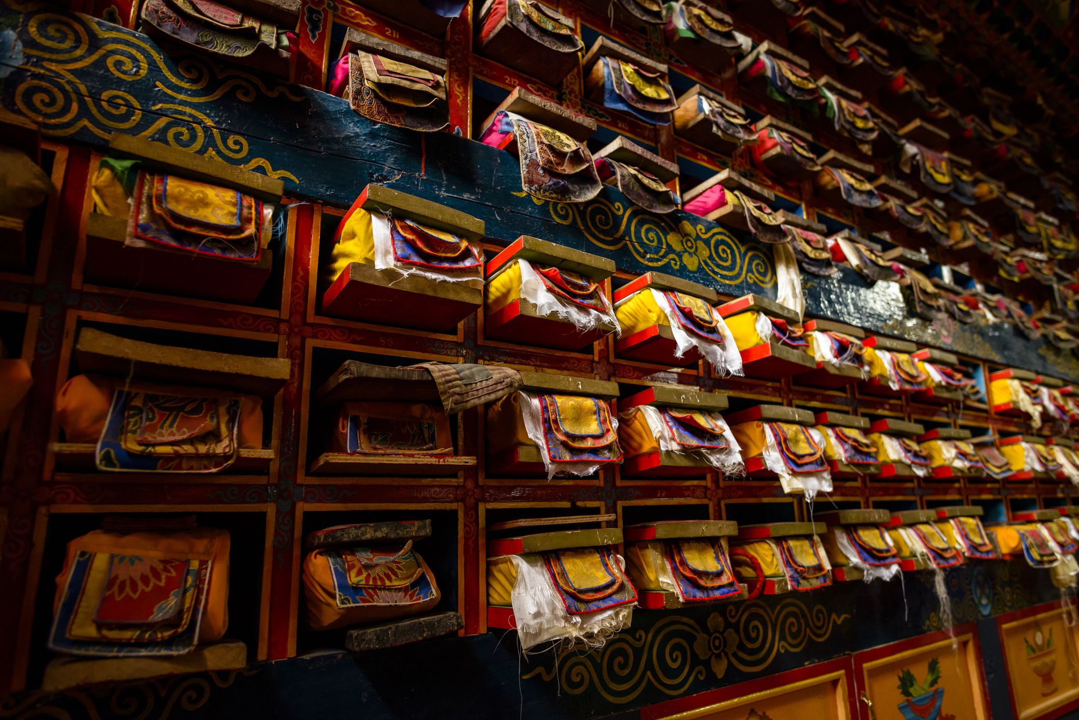 Matho Gampo Monastery Library