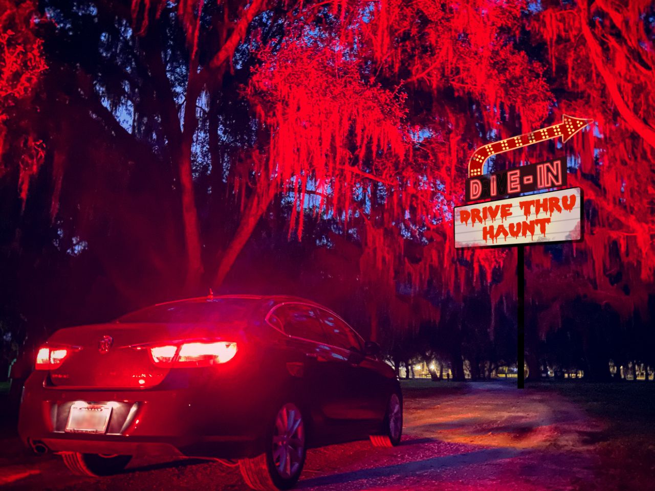 The Haunted Road Drive-Thru Halloween Experience