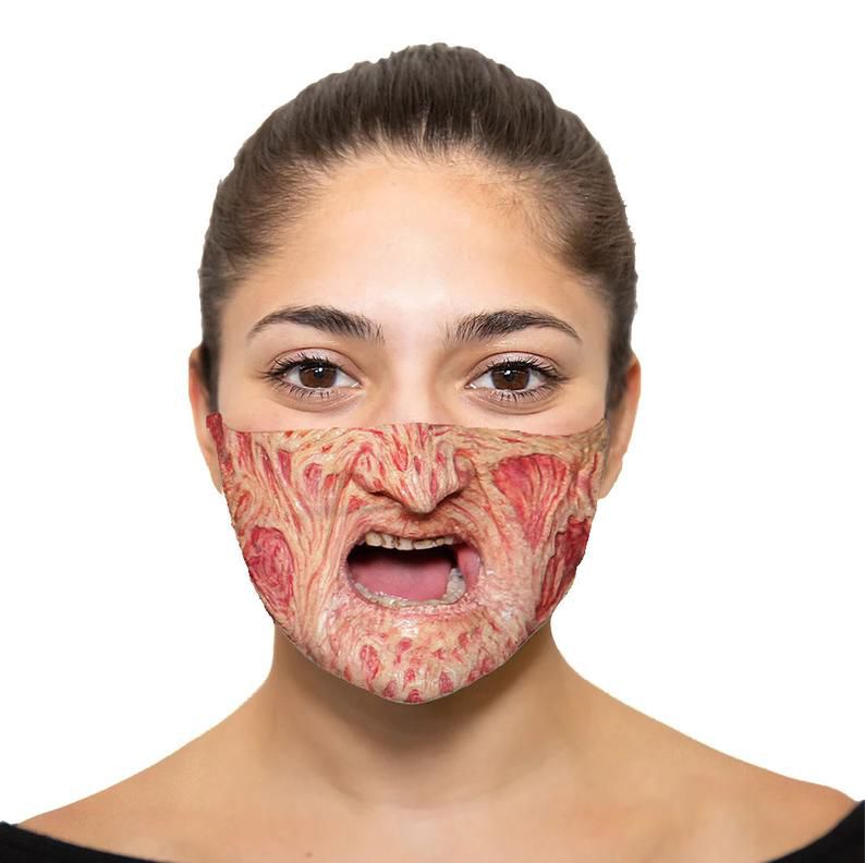 Freddy Krueger Face Mask