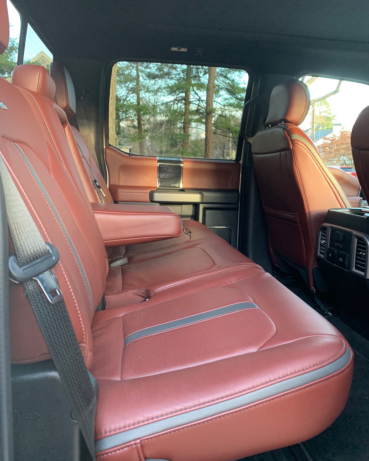 2020 Ford F-350 Rear Seats