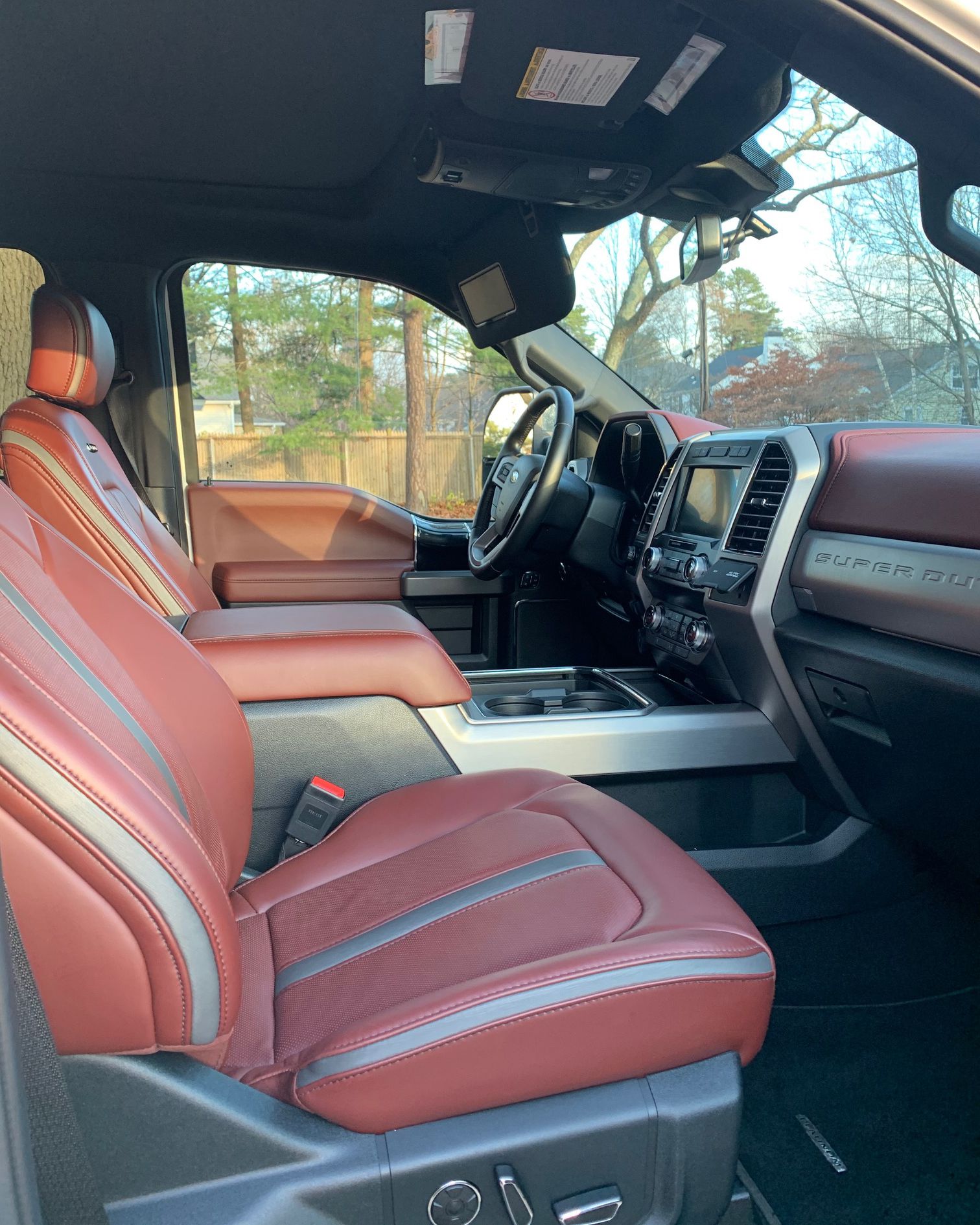 2020 Ford F-350 Interior Front Seats