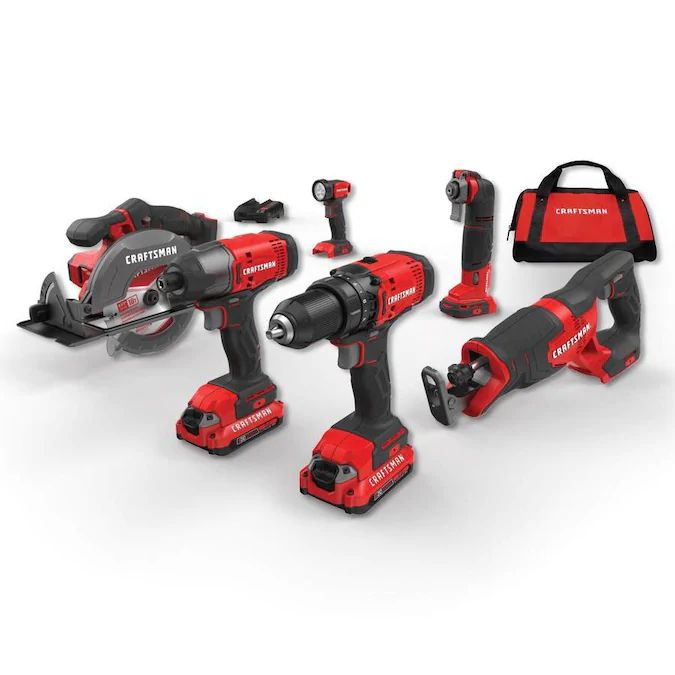Craftsman 6-Tool Cordless Power Tool Combo Kit