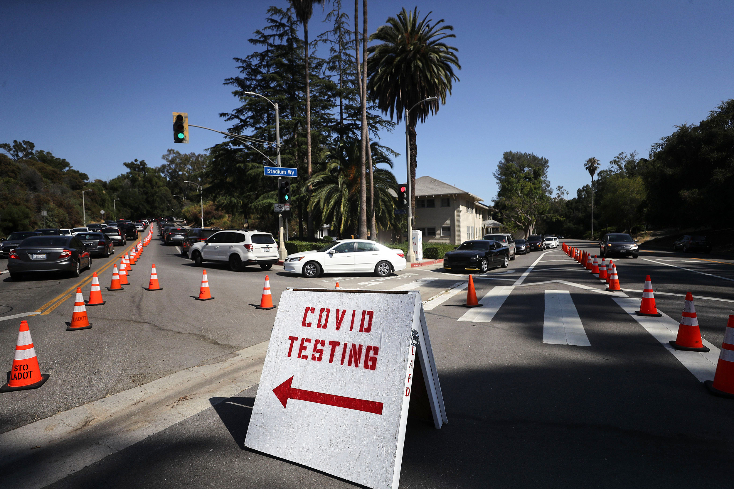 Los Angeles covid testing