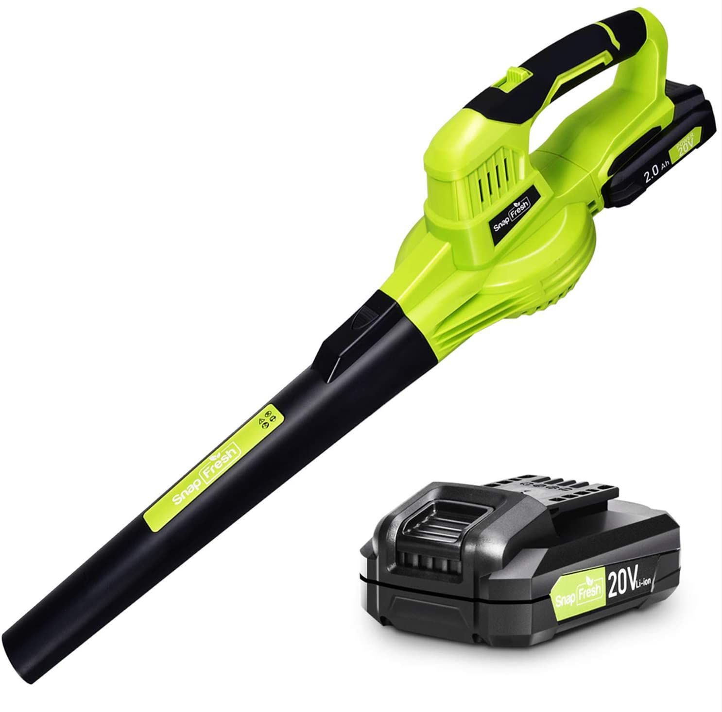 SnapFresh 20V lithium cordless leaf blower