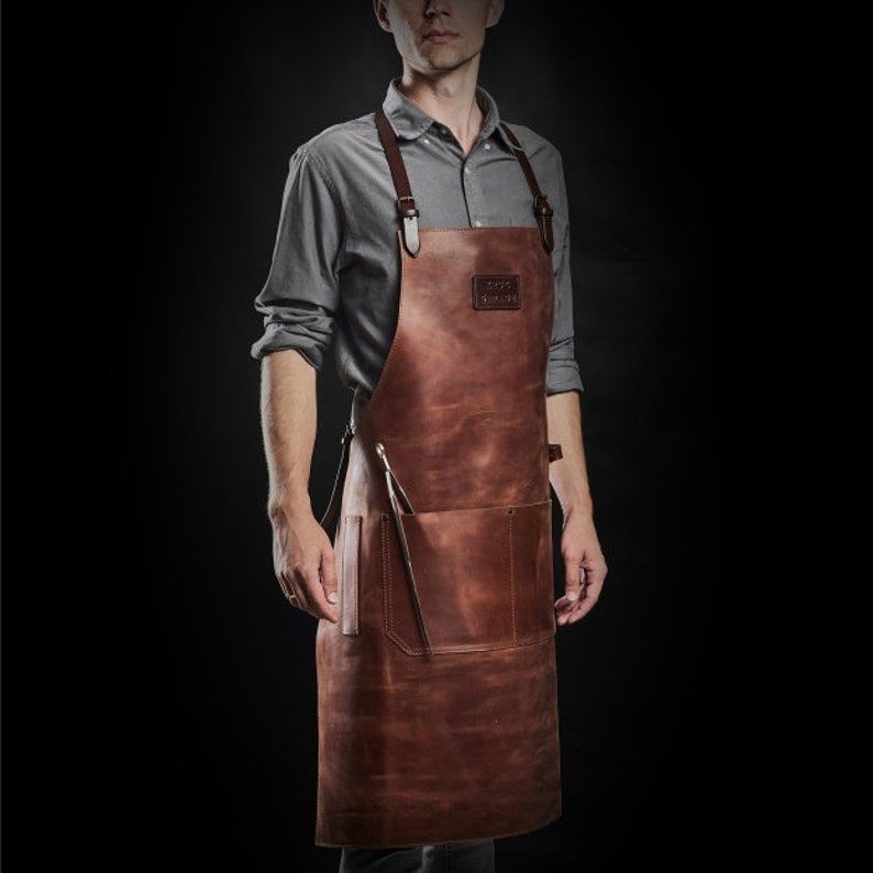Leather Grilling Apron