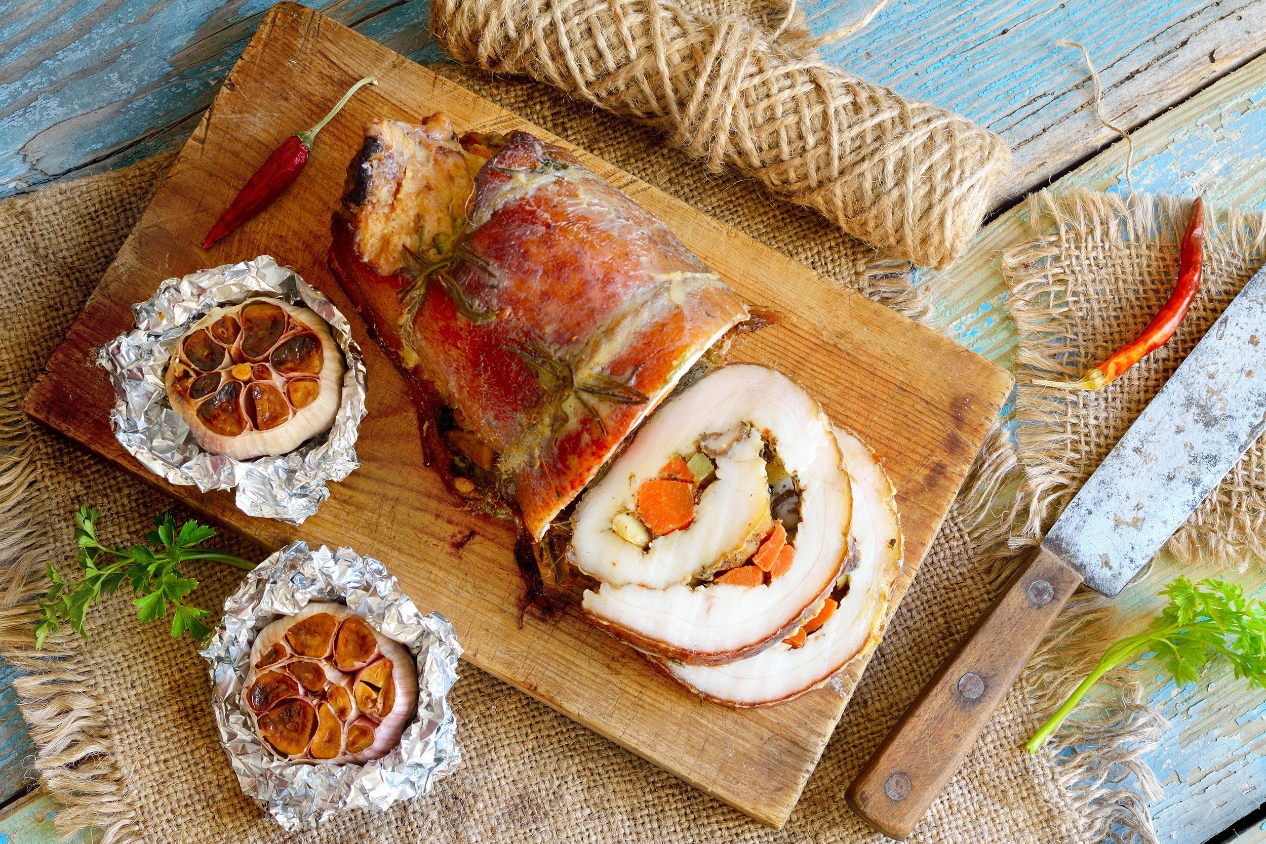 Stuffed Pork Loin