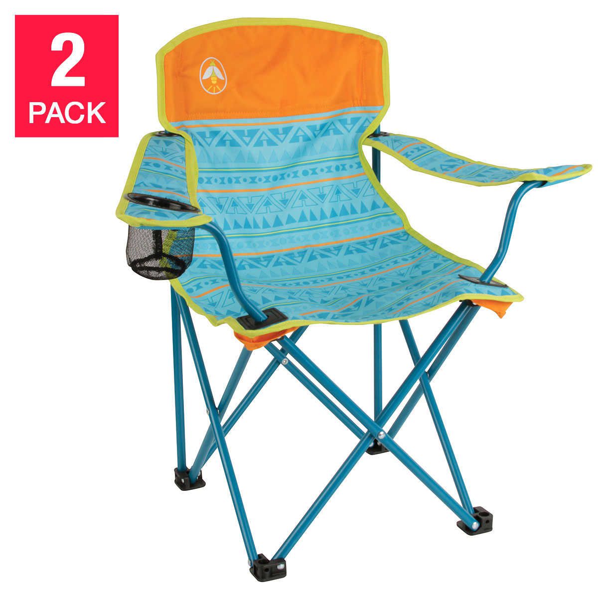Coleman Kids Quad Chair, 2-Pack