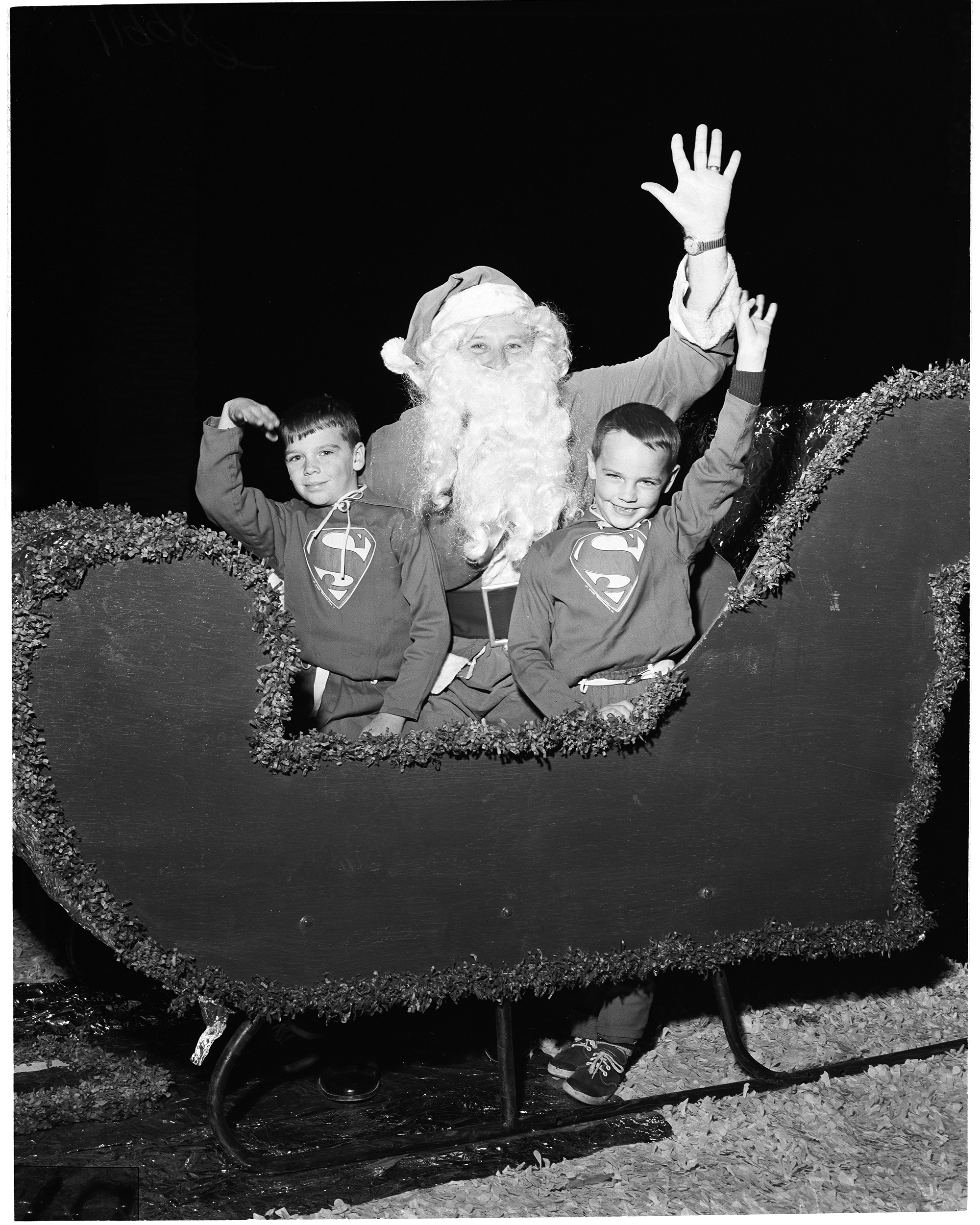 Santa Monica Christmas Parade, 1956