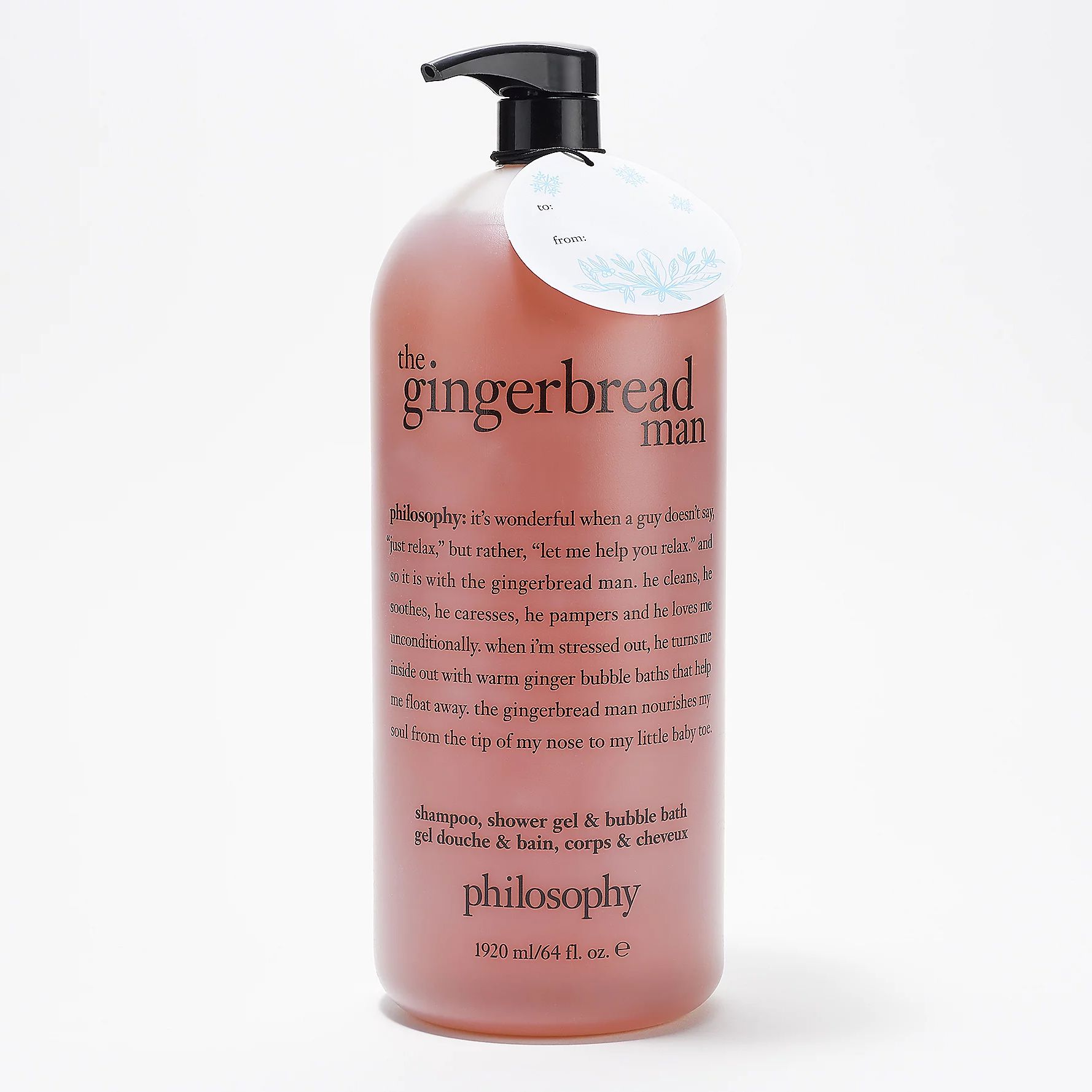Philosophy Mega-size 64-oz. Holiday Shower Gel with Gift Tag