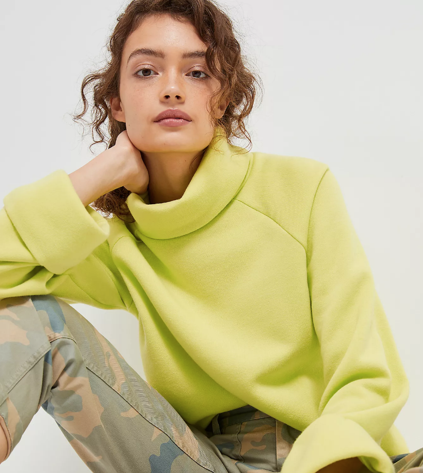Thomasa Turtleneck Sweatshirt