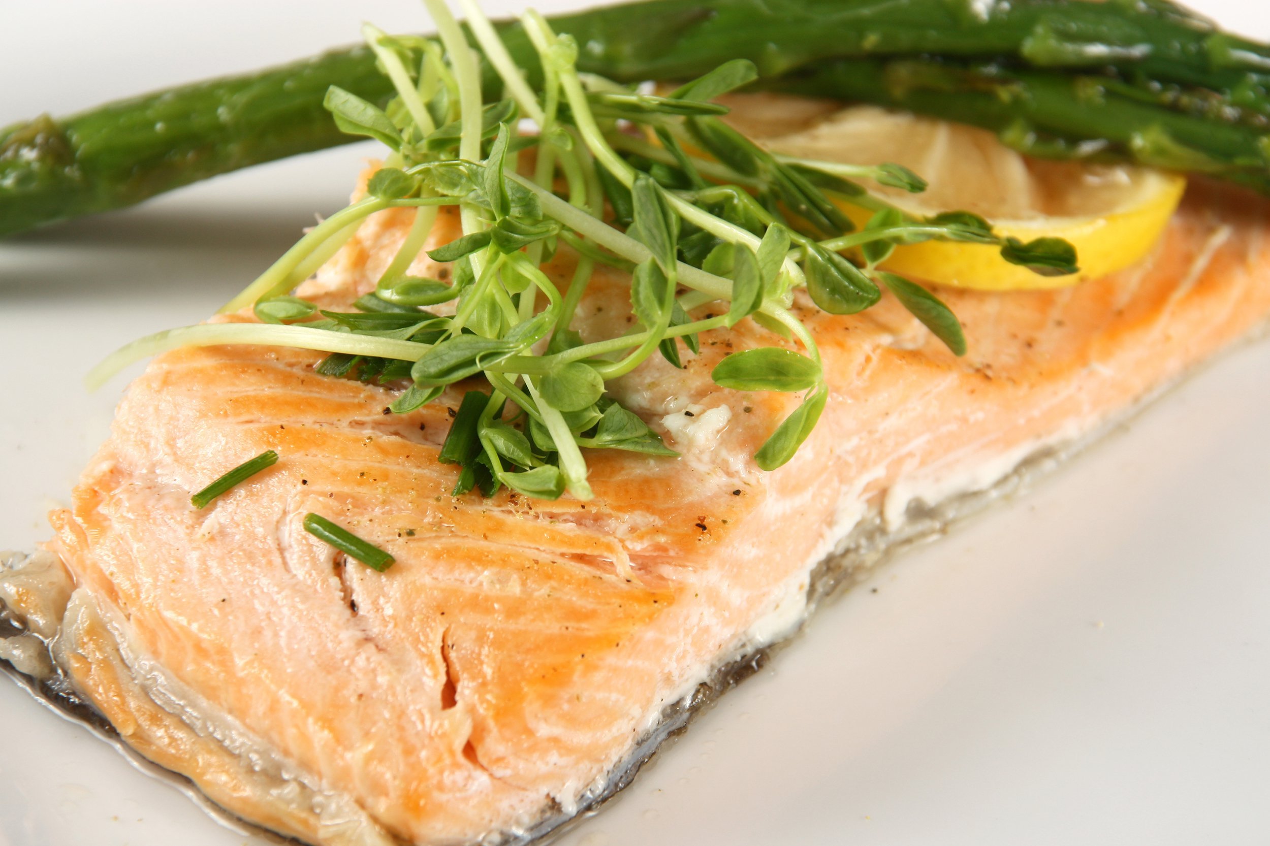 Poached Salmon