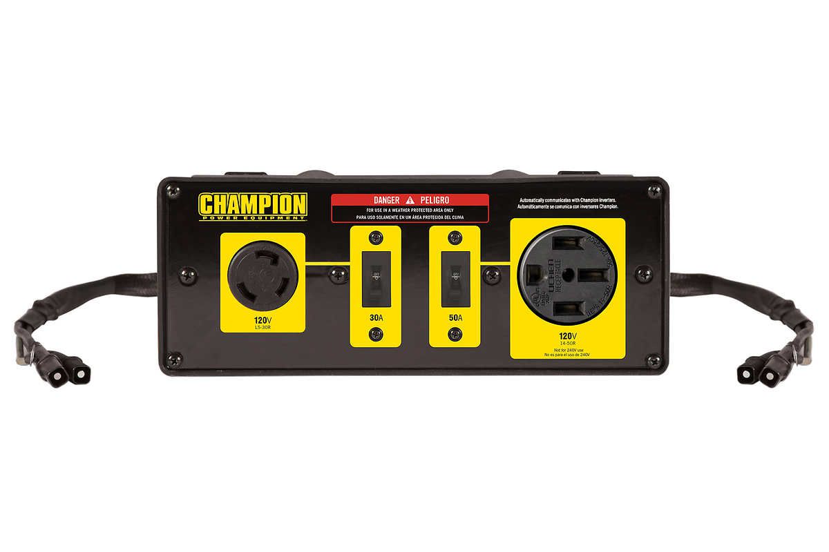 champion power 50 amp rv ready parallel kit