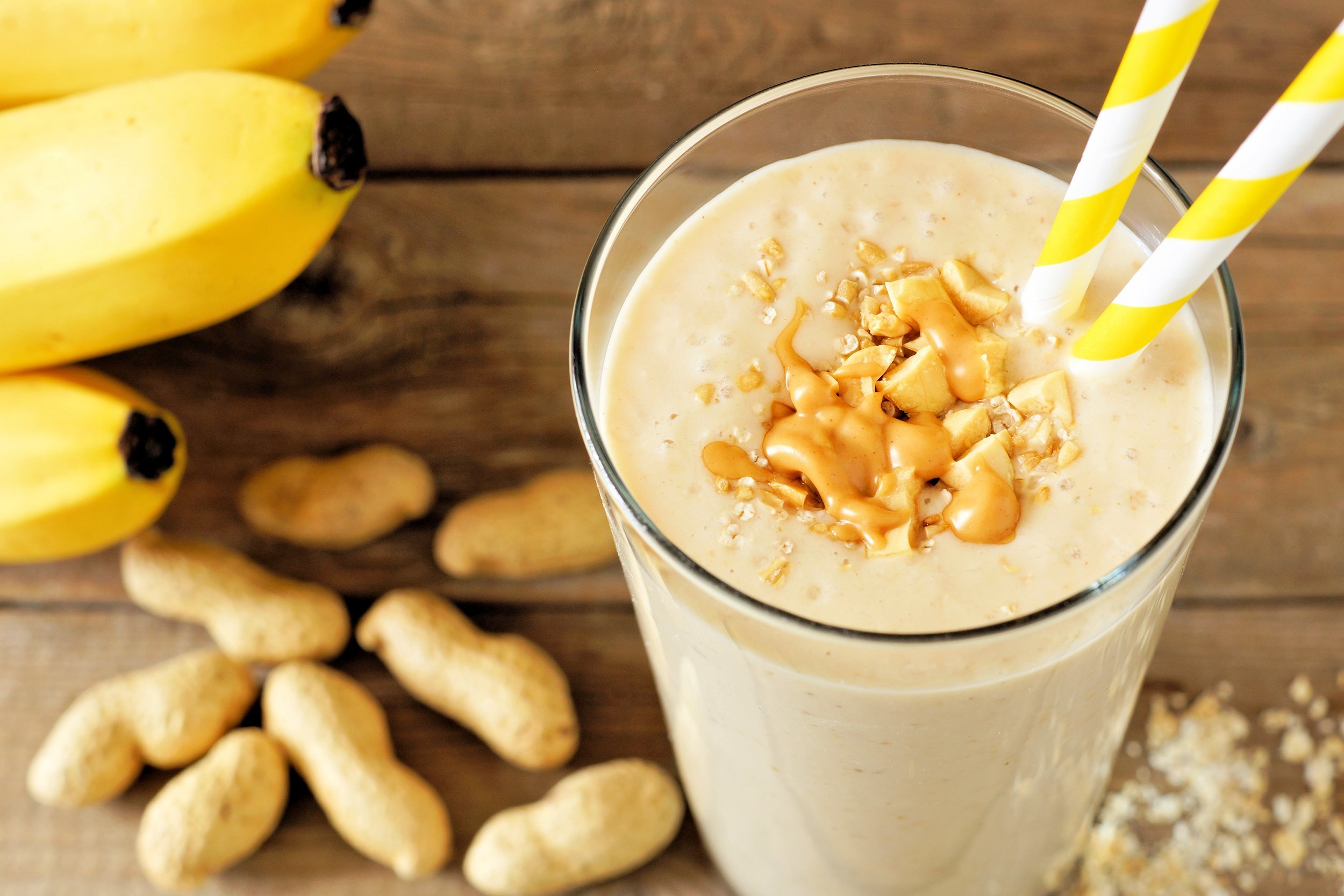 Peanut Butter, Banana, and Almond Milk