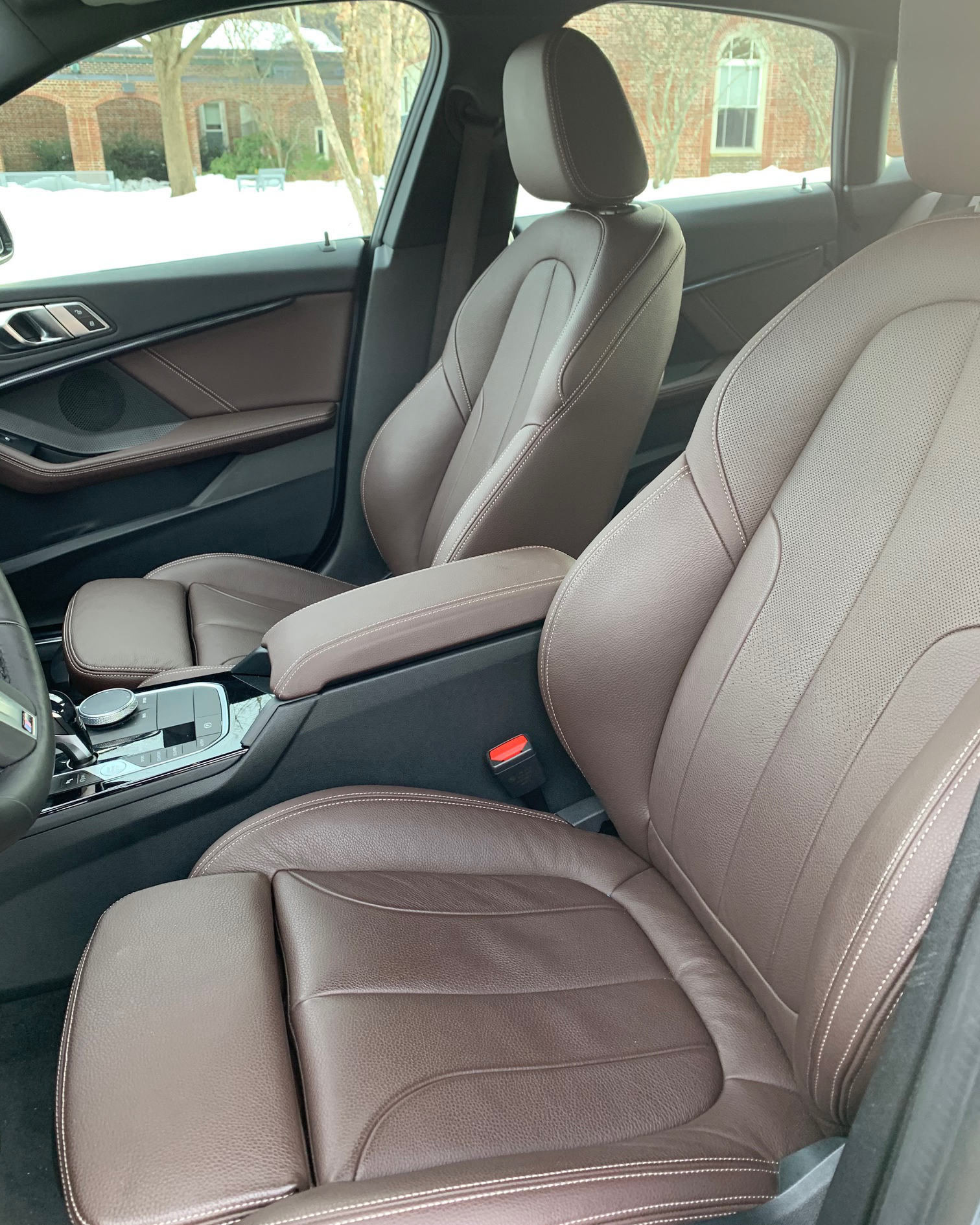2021 BMW 228i Gran Coupe front seats