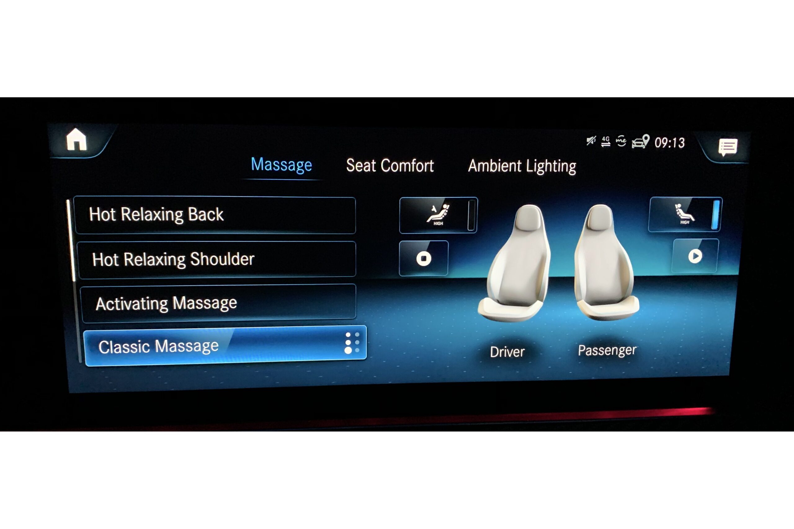 2021 Mercedes E-Class controls