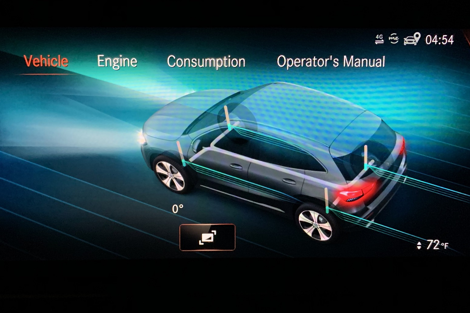 2021 Mercedes Interior Touch Screen