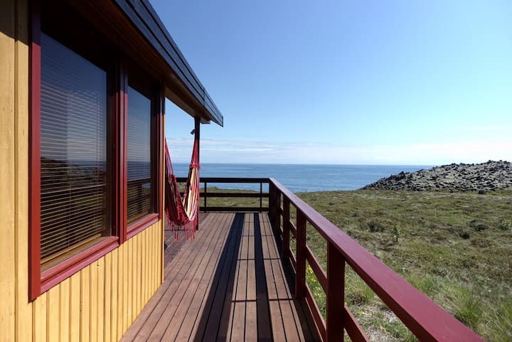 Oceanfront Home Amidst Lava Fields
