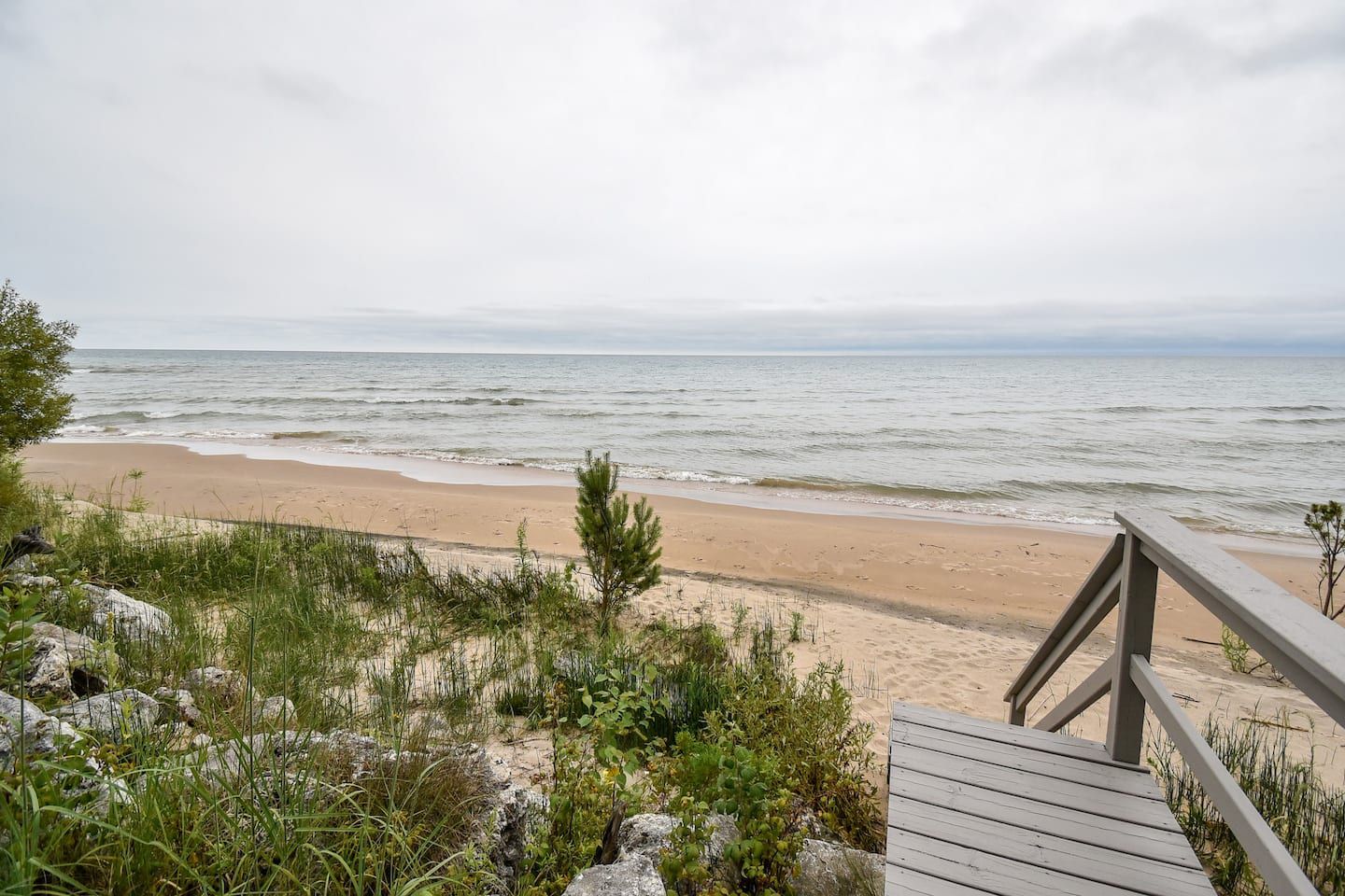 Lake Michigan Beach House outside