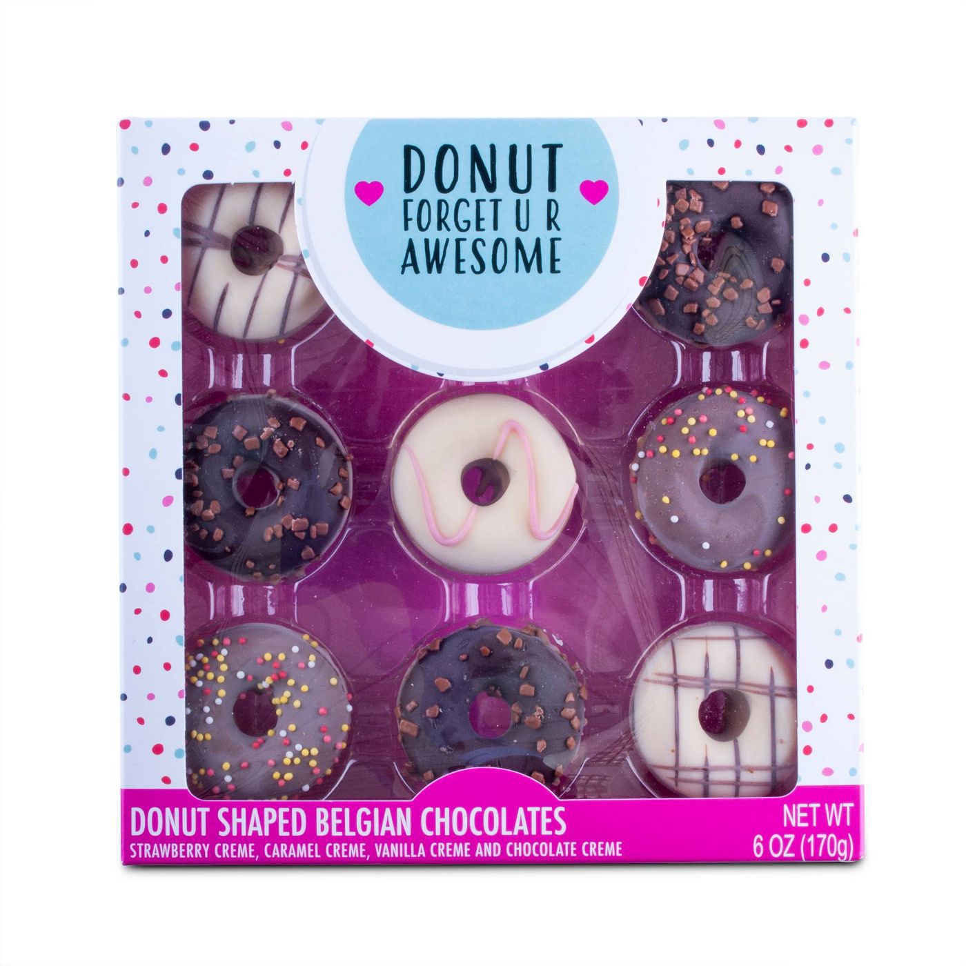 Galerie Donut-Shaped Belgian Chocolates
