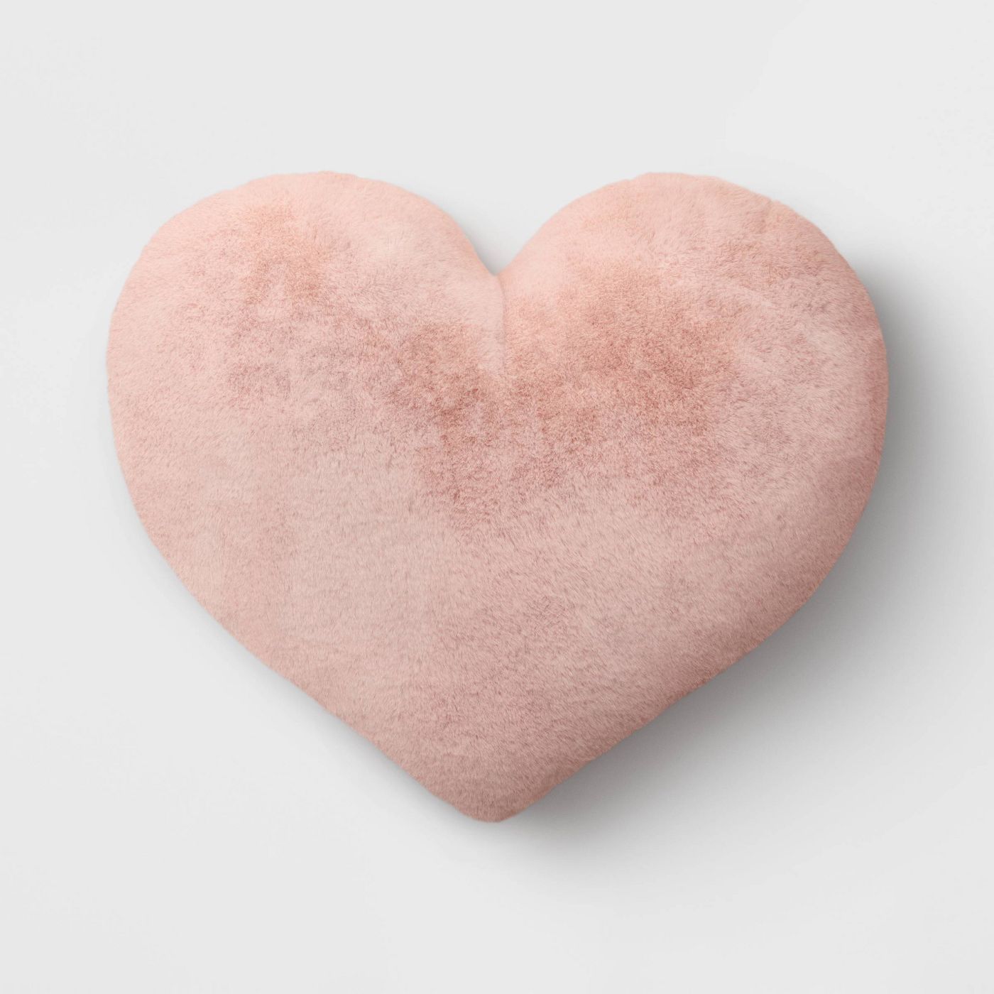 Opalhouse Oversized Faux Fur Heart Pillow