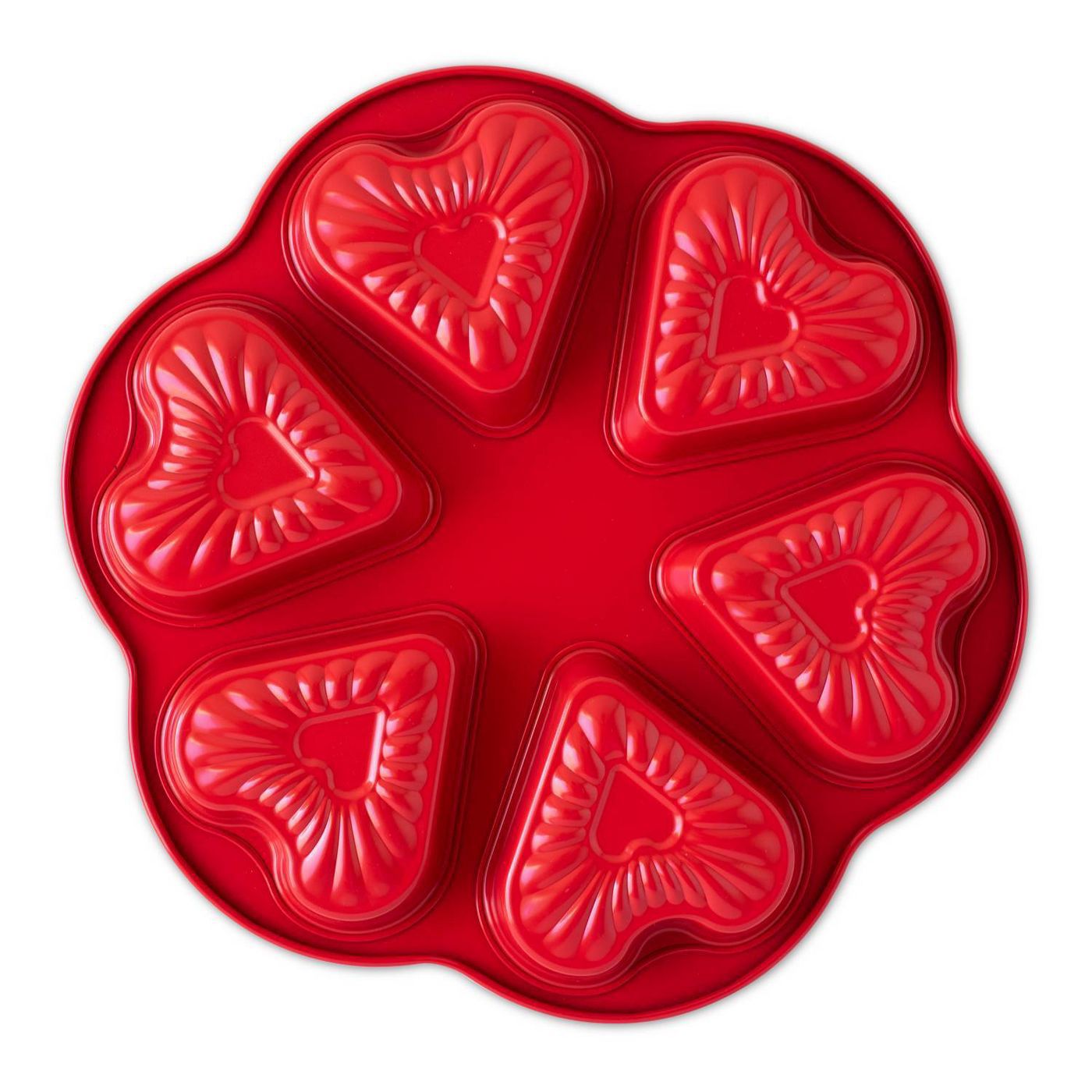 Nordic Ware Steel Heart Cakelette Pan