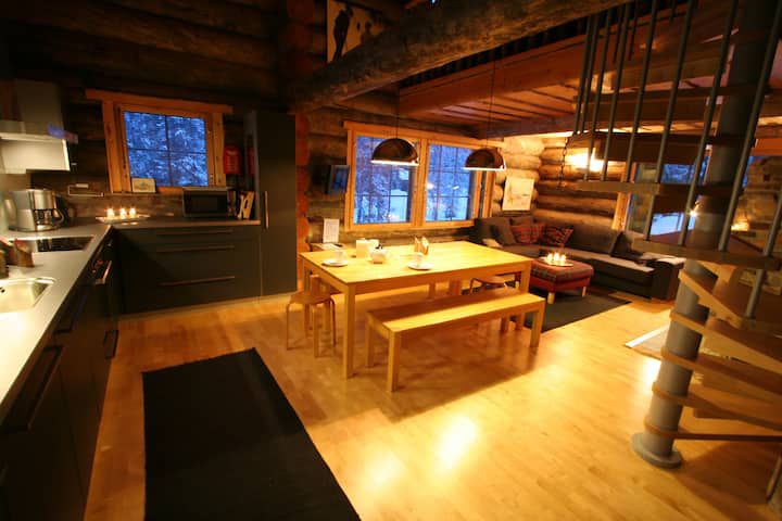Pine Cabin Not Too Far from the Arctic | A Closer Look