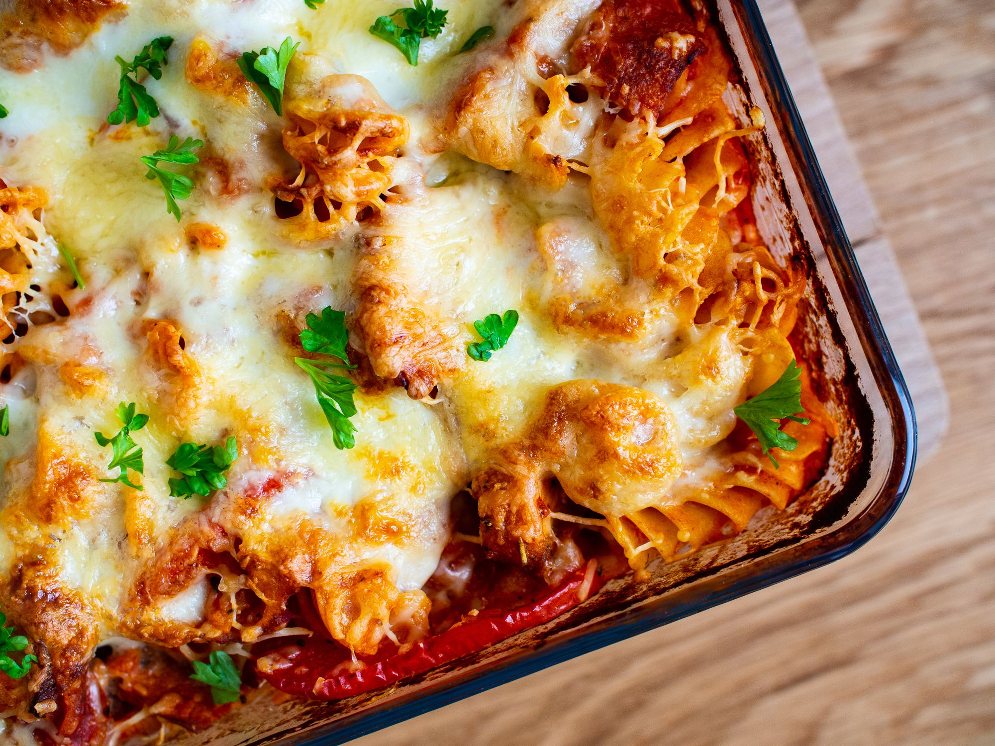 chicken pasta bake