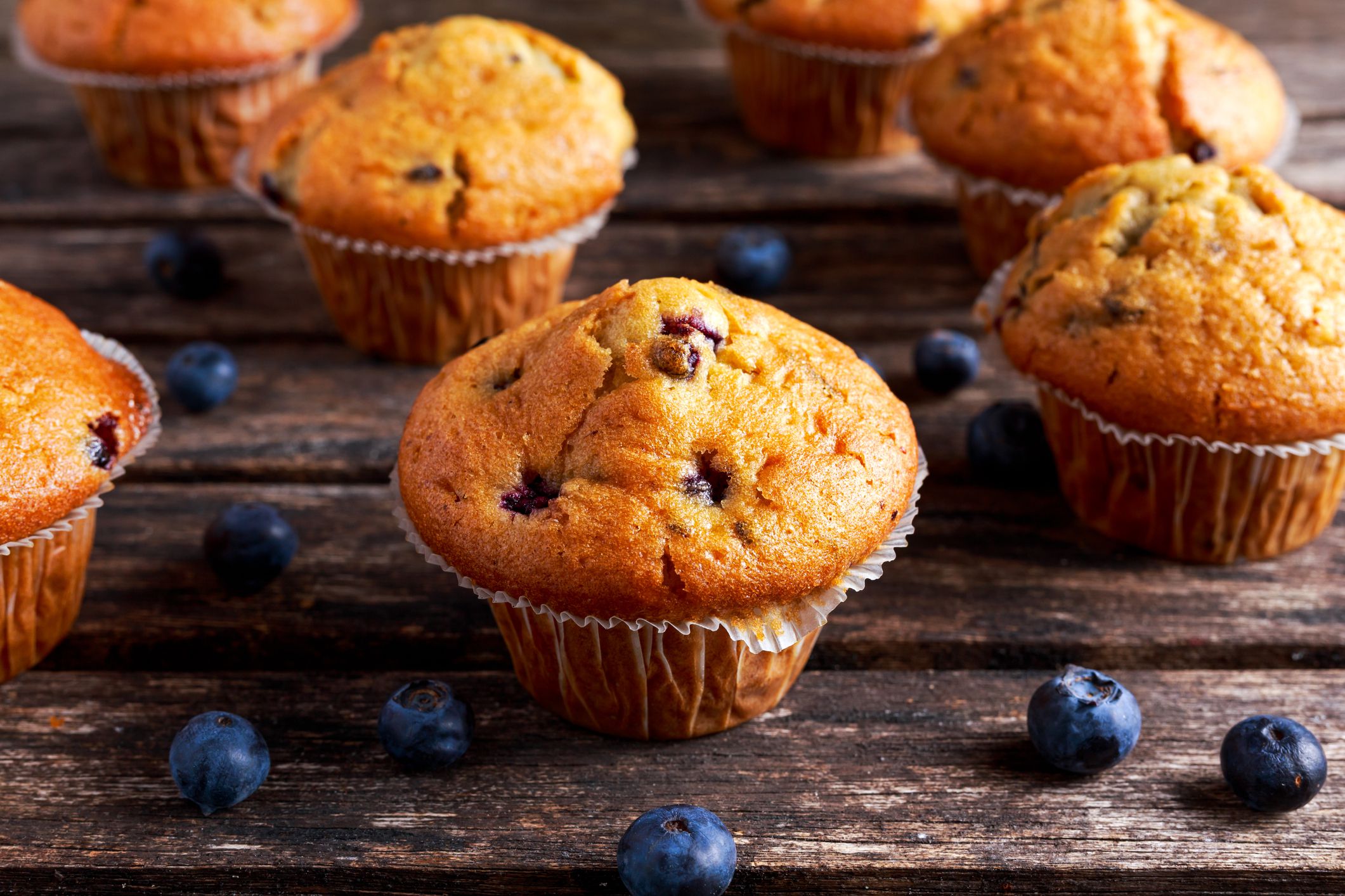 blueberry muffins