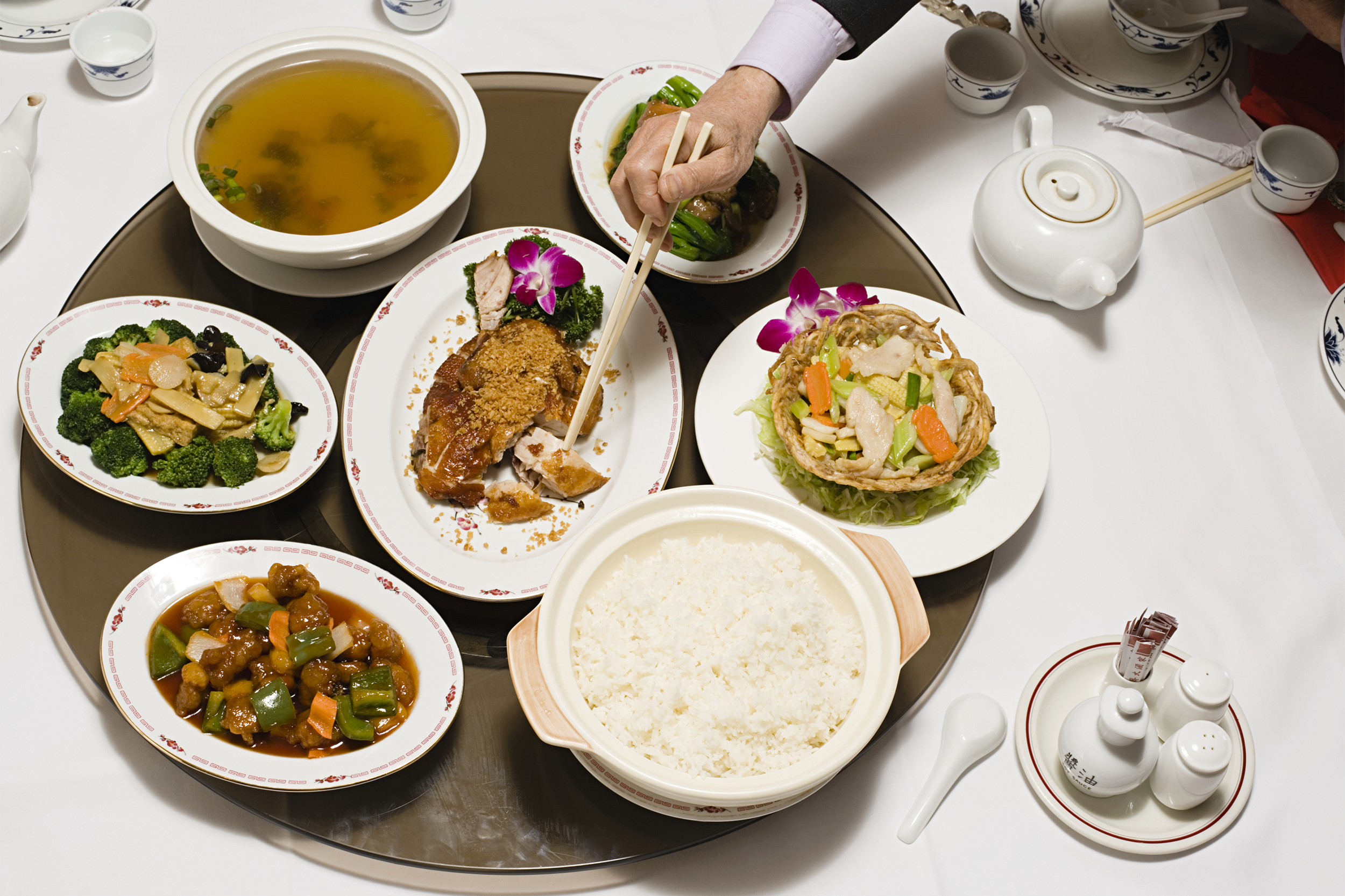 traditional Chinese meal