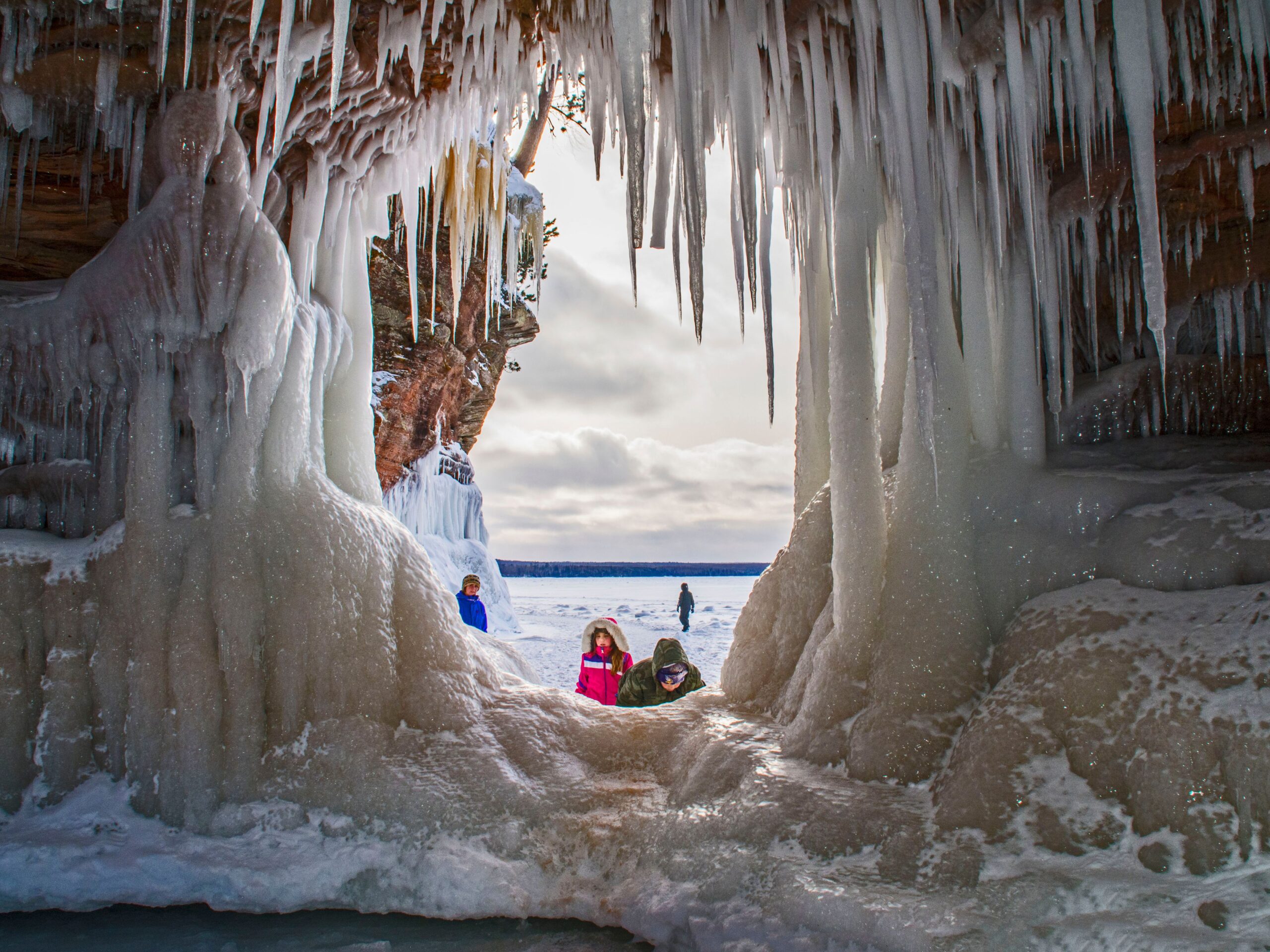 Ice Caves at Apostle Islands National Lakeshore