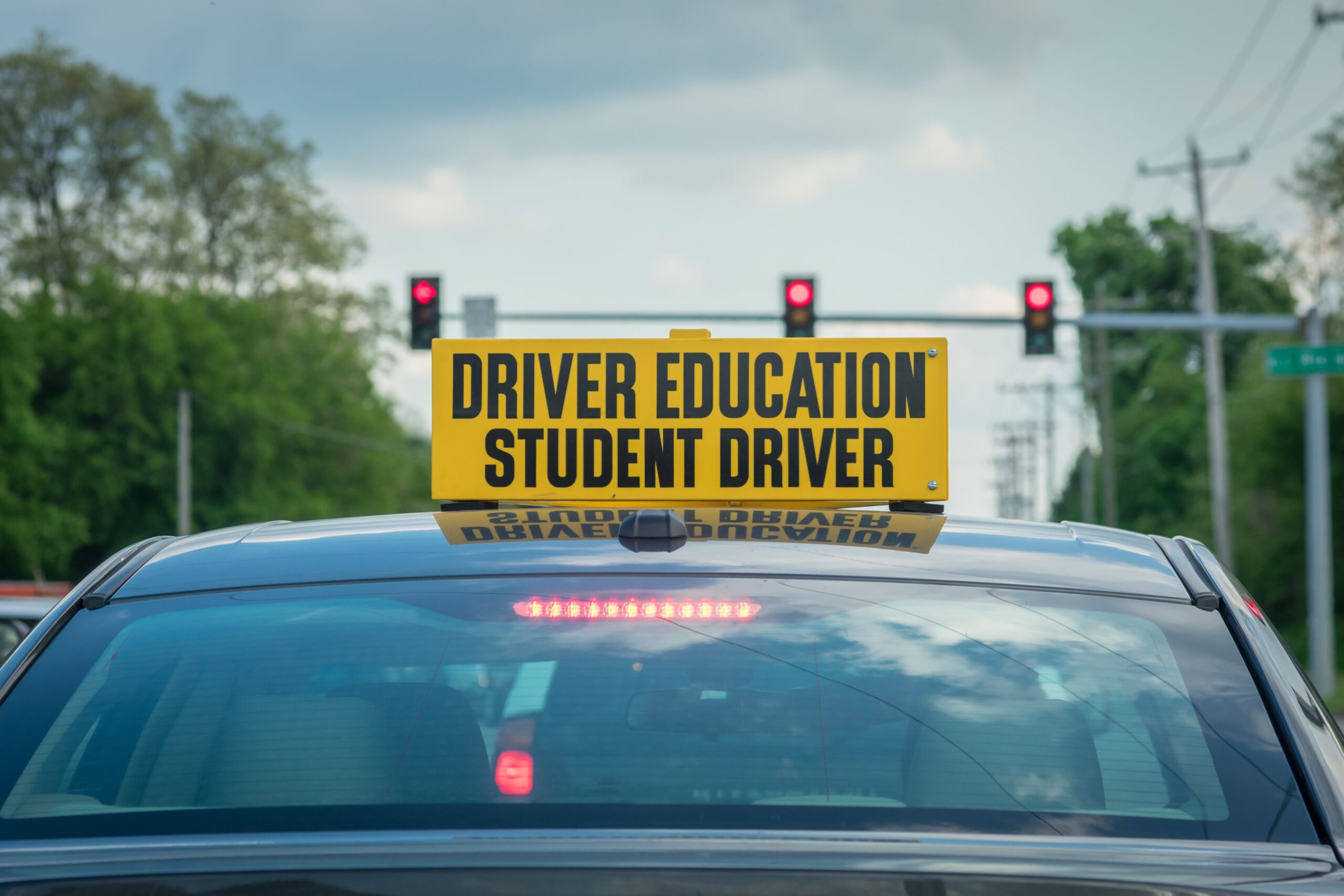 Student driver car