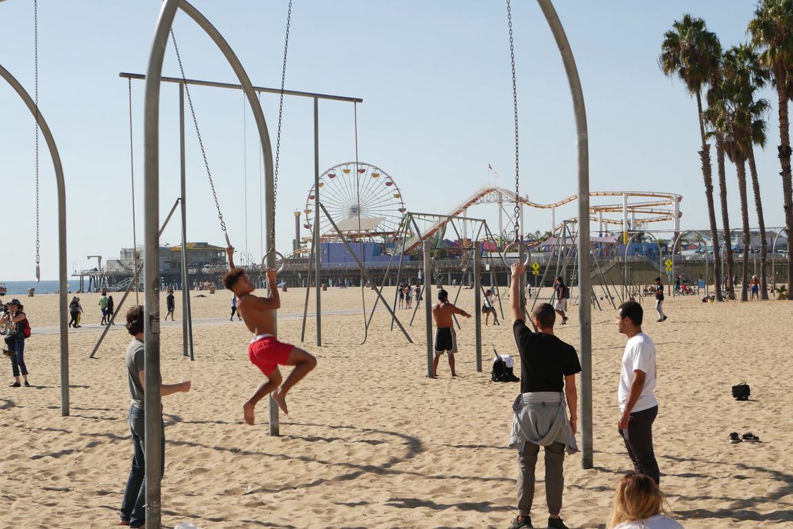 santa monica beach