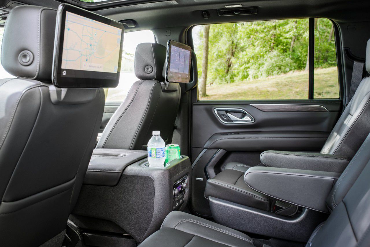 Second Row of Chevy Suburban