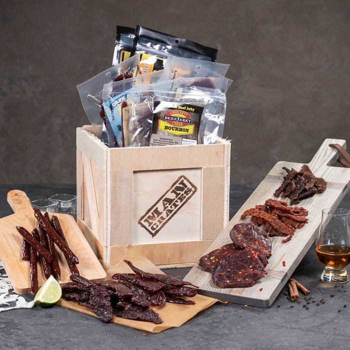 Booze-Infused Jerky Crate - Man Crates