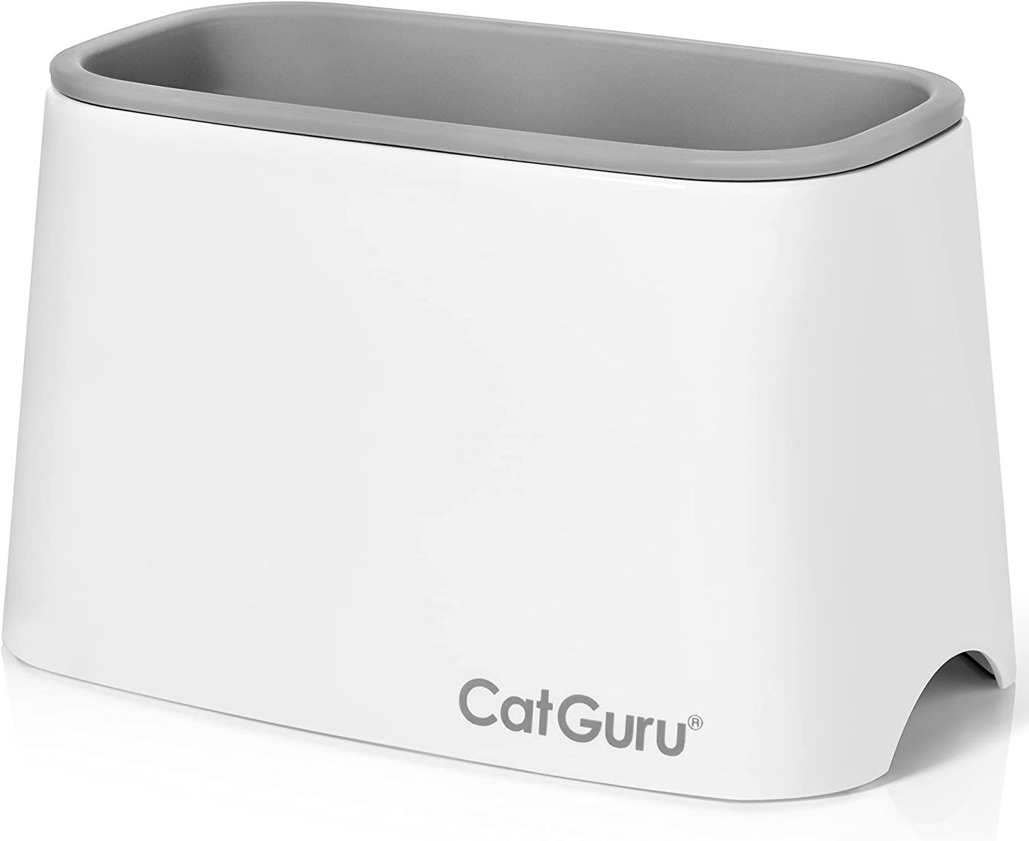 CatGuru Cat Litter Scoop Holder White B07CQ77BBX