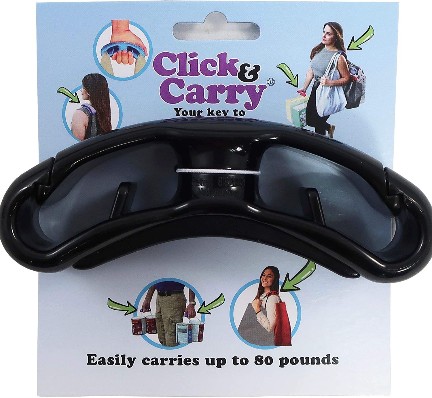 Click & Carry Grocery Bag Carrier B07CPQ43HH