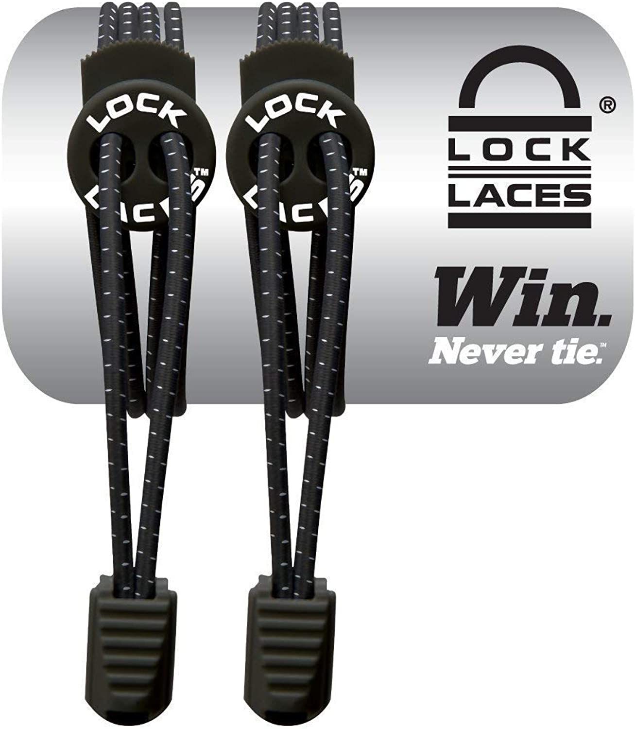 Lock Laces Elastic No Tie Shoelaces B007DLVLDY