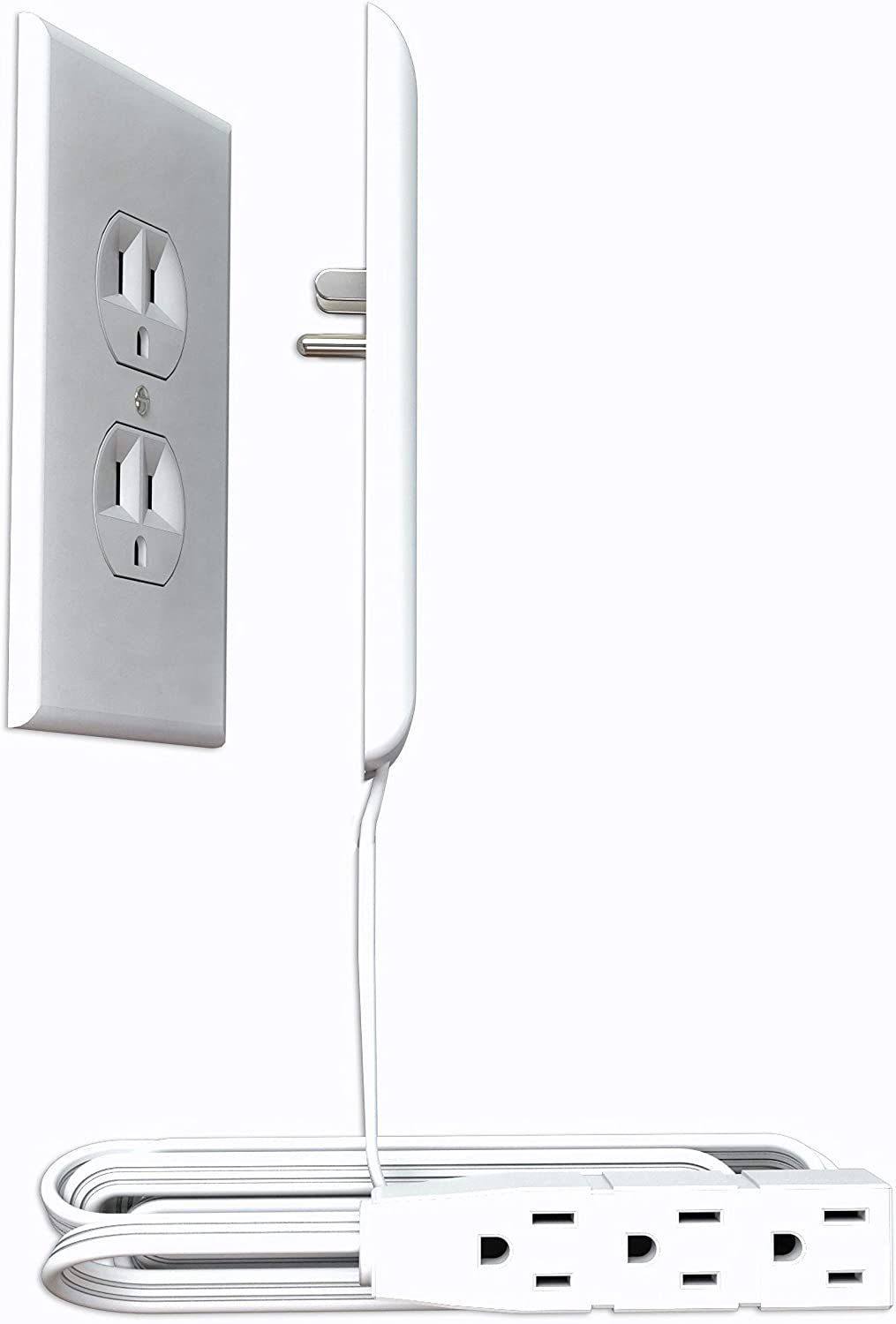 Sleek Socket Ultra-Thin Electrical Outlet Cover B07TMPJP63