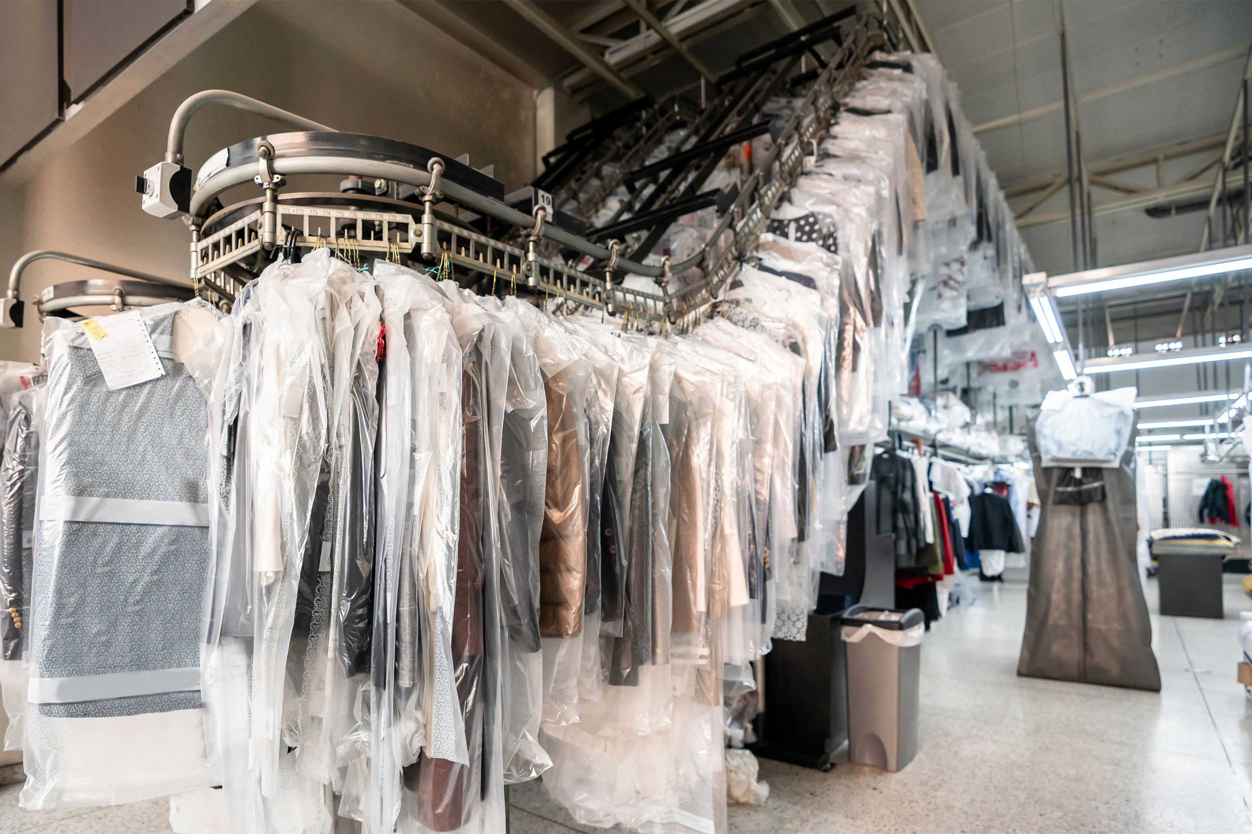 Dry cleaning