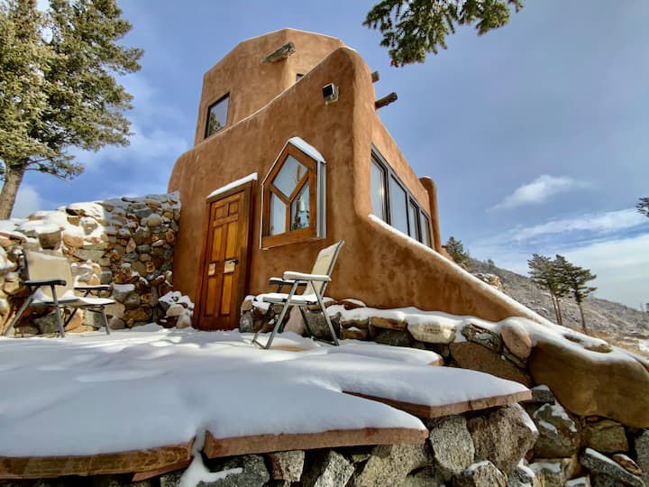 Handcrafted Earthship in the Foothills