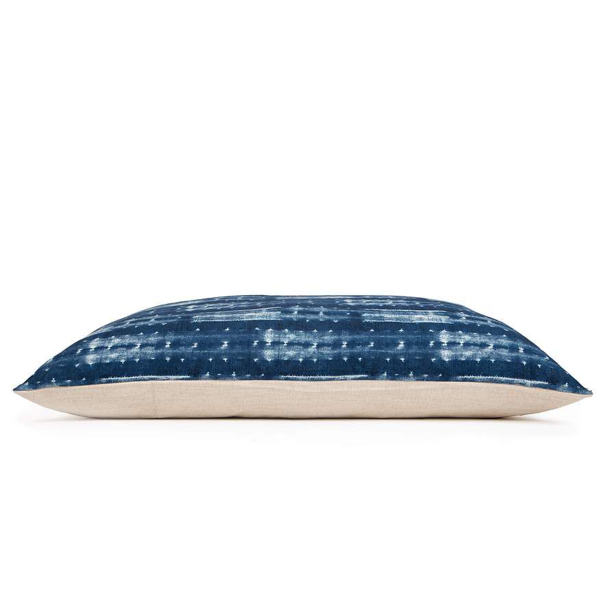 Indigo Mud Cloth Dog Bed