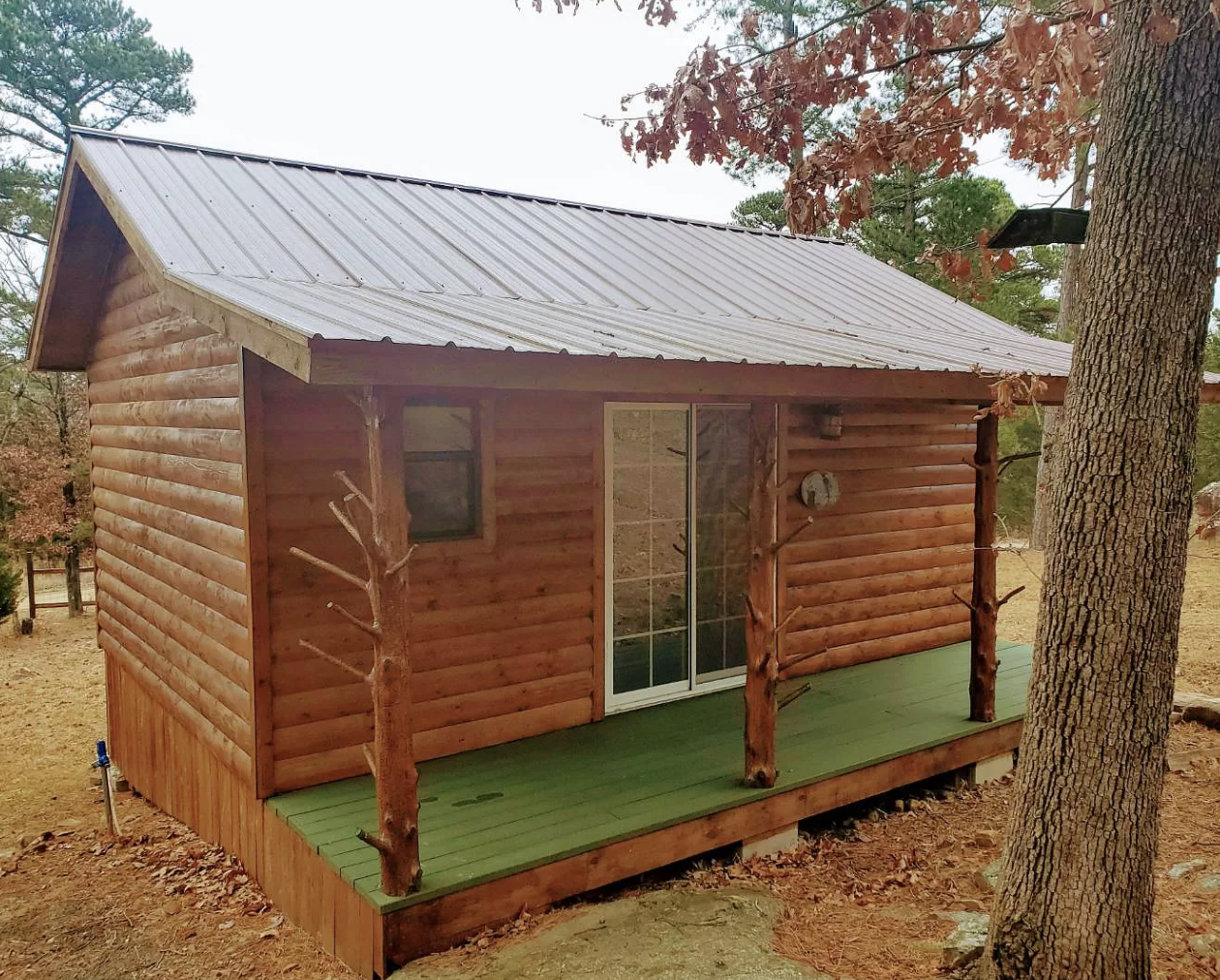The Log Home: The Guest House
